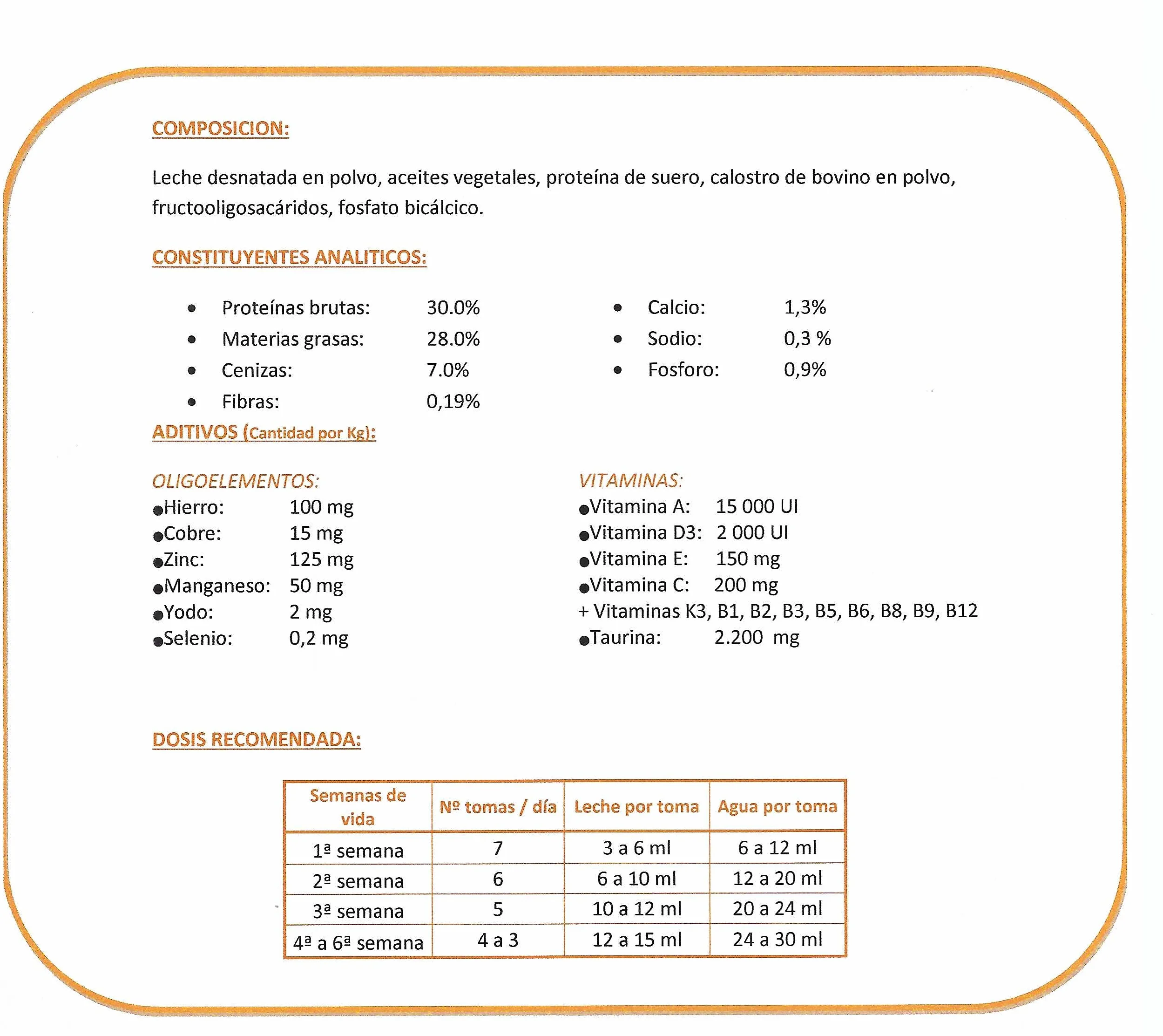 Gatitos 210 g con Calostro y Taurina (el empaque puede diferir)