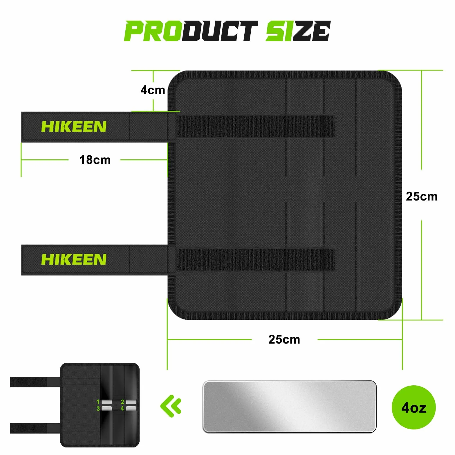 BOOSTEADY Peso Profesional para Palo de Hockey, Ajustable 4-16 Onzas, Entrenamiento Antideslizante
