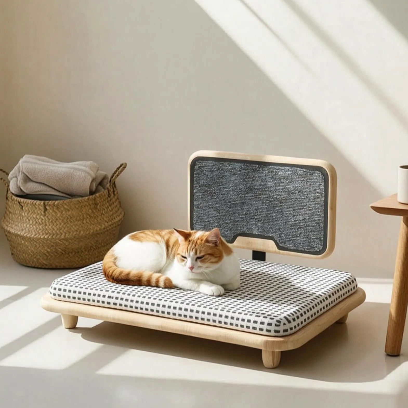 Cama con Rascador Suelo Mueble para Dormitorio
