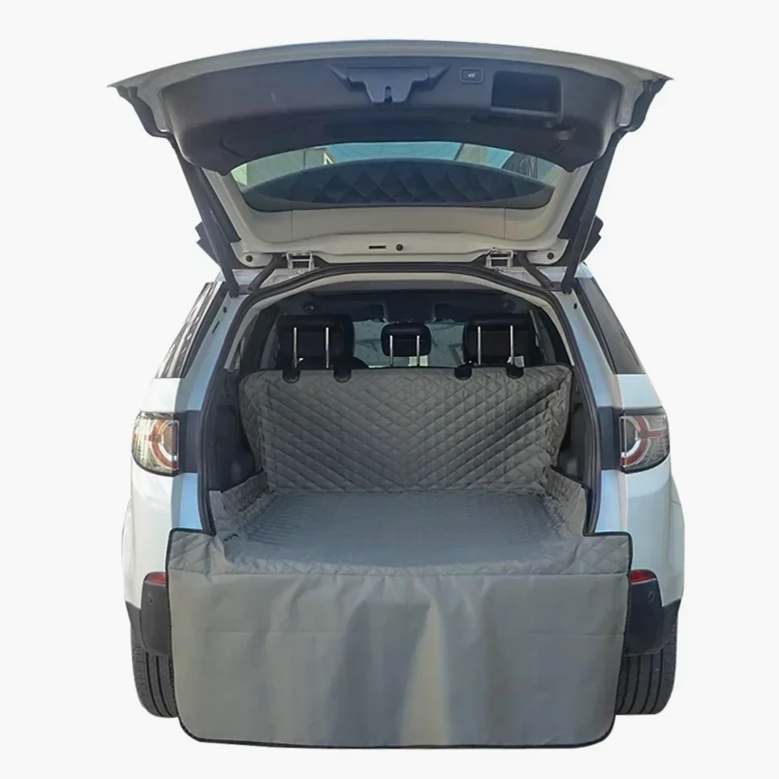 Estera De Maletero Coche Alfombrilla Impermeable Forro Carga Perros Accesorios Lavables Protector Asiento Transportador Viaje Alfombrillas De Maletero(Grey)
