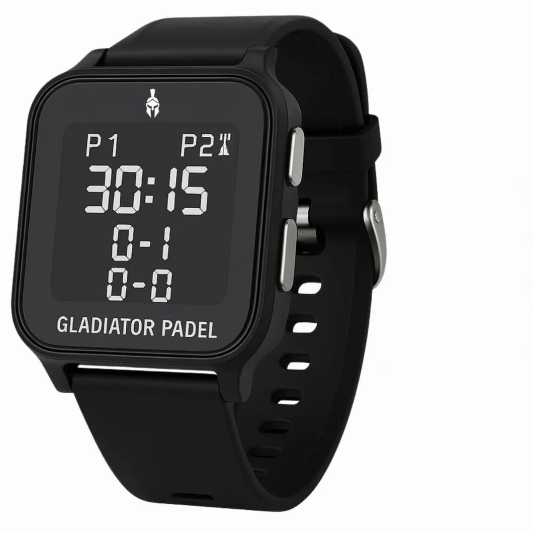 Reloj Contador de Puntos Electrónico para Pádel, Tenis, Pickeball y Ping Pong con Alarma y Cronómetro Resistente al Agua
