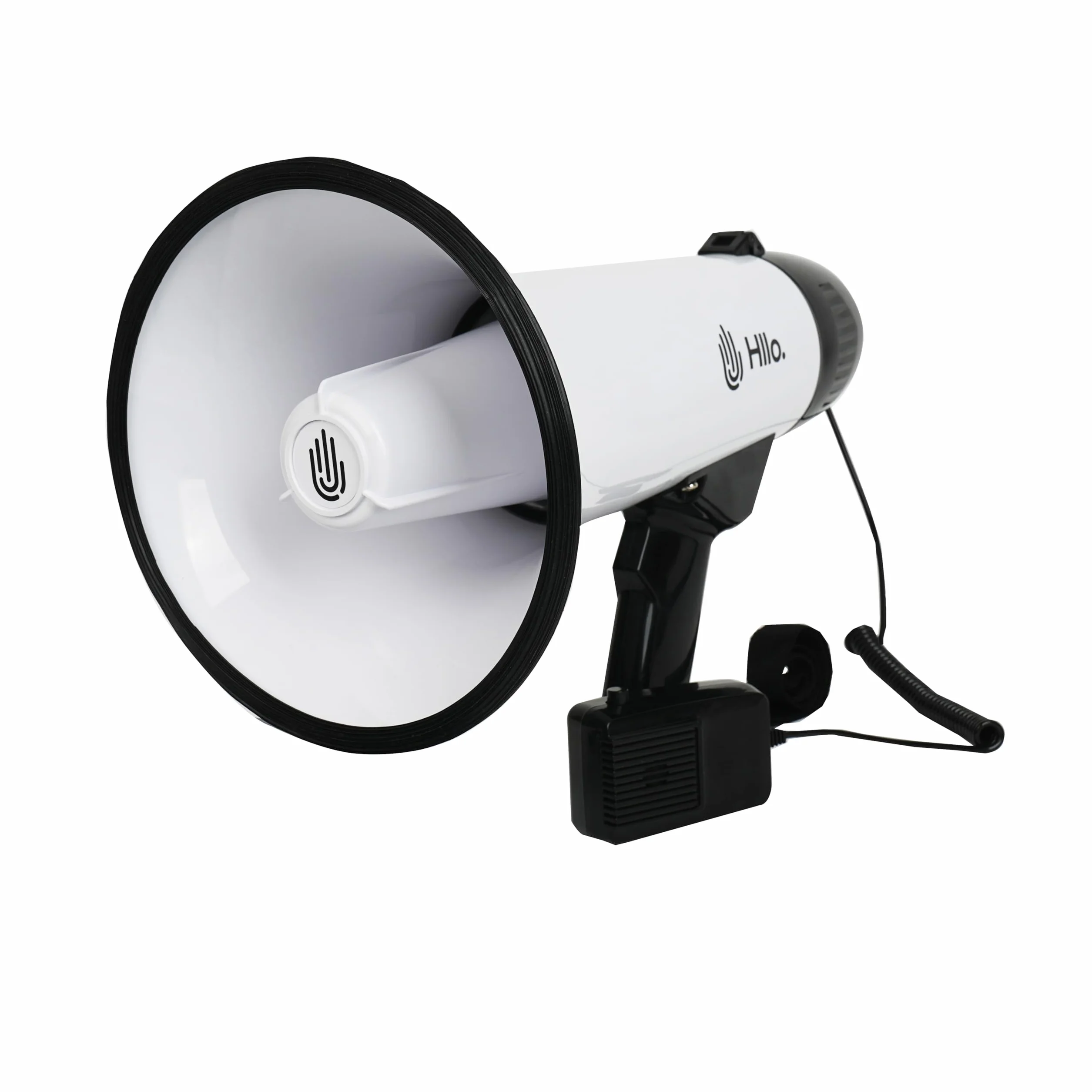 Megáfono 111dB con Sirena y Control de Volumen, Alcance 300 Metros