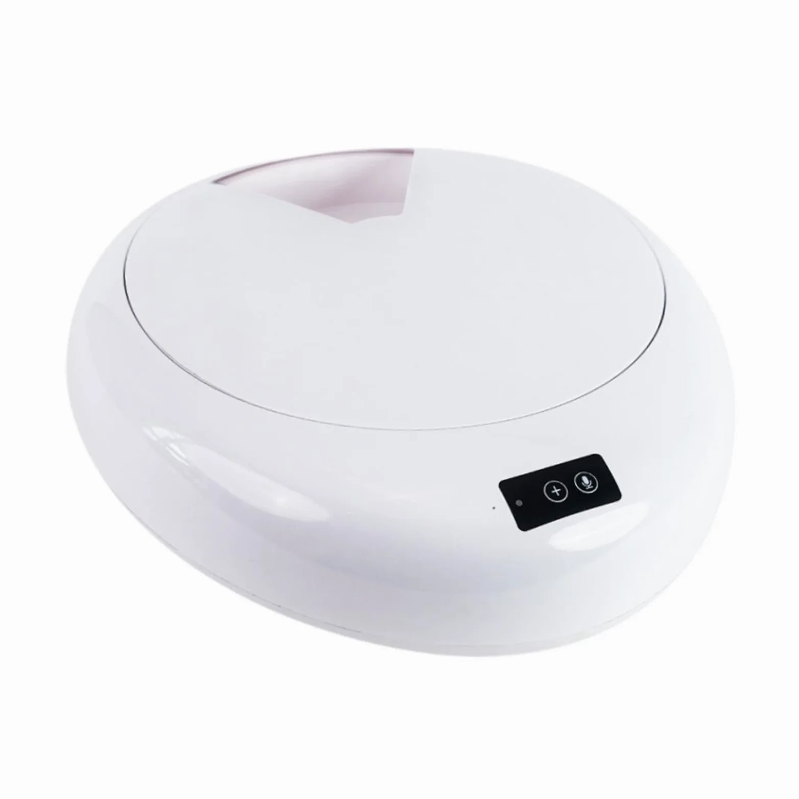 Dispensador Automático de Comida para Gatos, Comedero Húmedo con Bandeja Extraíble, Portátil, Diseñado para Comidas Regulares, Control Remoto, Adecuad, Blanco, Individual