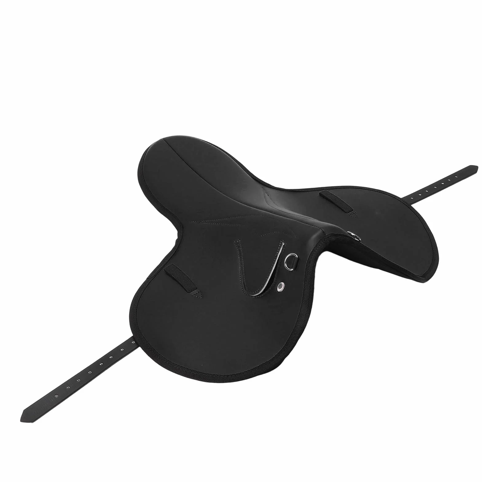 Sonew Almohadilla para Silla de Montar Que Absorbe los Golpes, Alfombrilla Protectora de Microfibra con Diseño Ergonómico Antideslizante para Mayor Comodidad del Caballo en el Entrenamiento de Salto