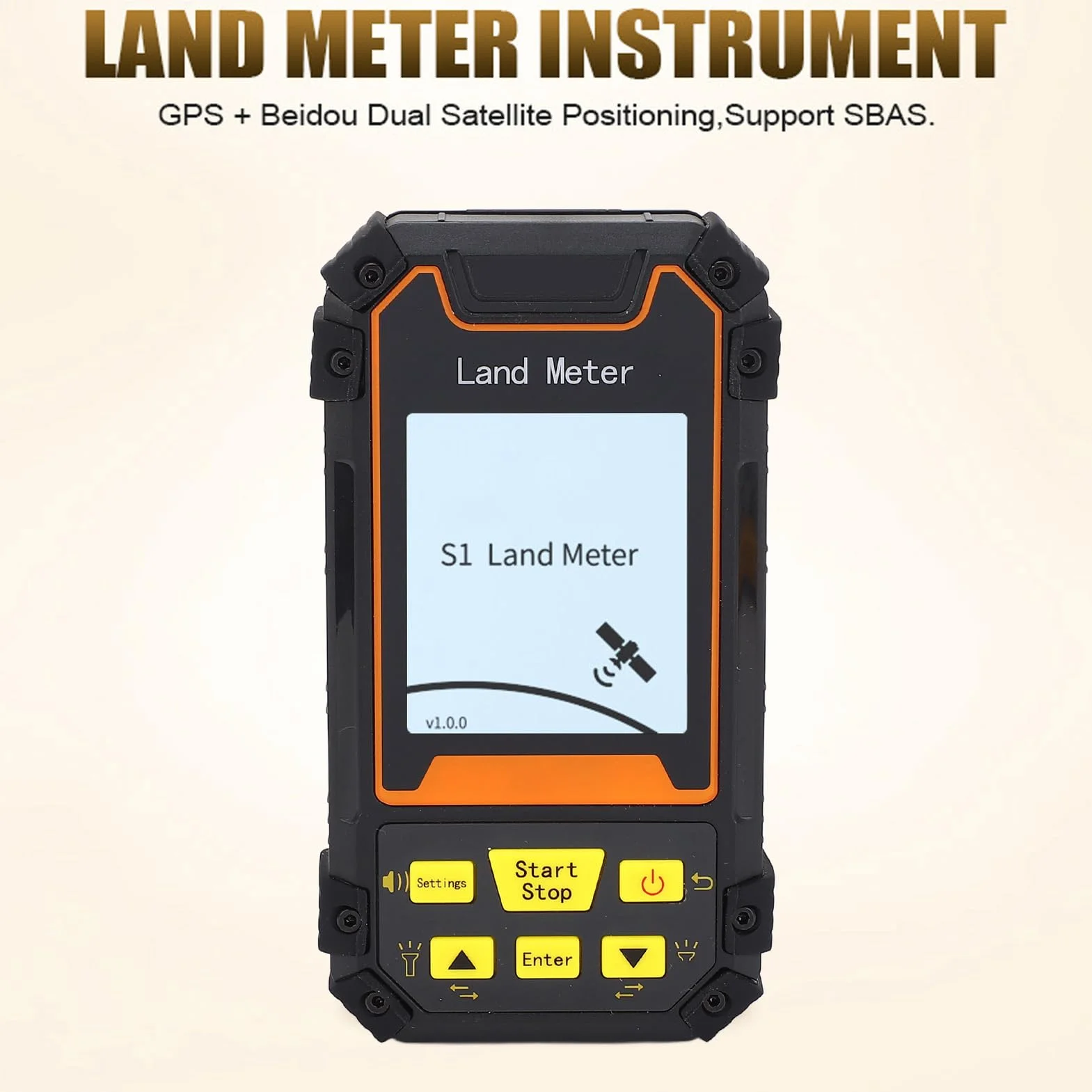 GPS de Mano para Topografía Equipo de Medición de Alta Precisión Portátil