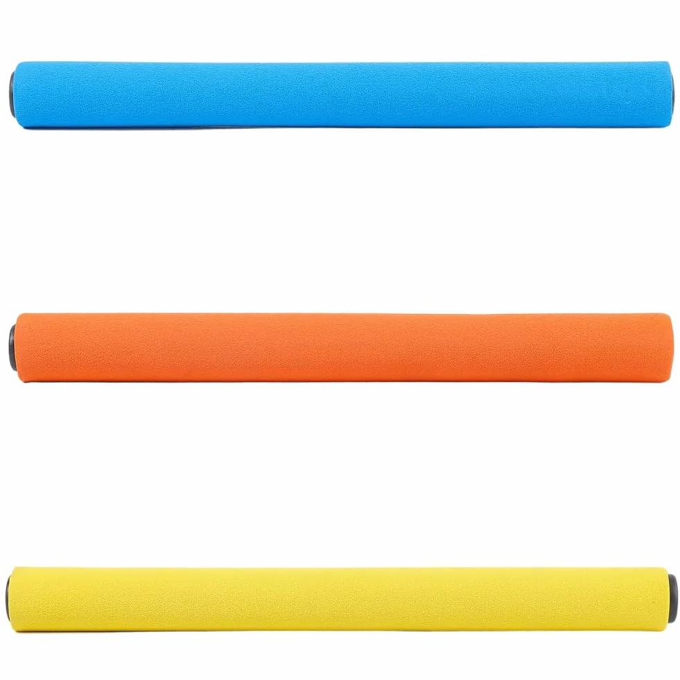 CREATCABIN Bastones de Relevo para Atletismo 3 Unidad Colores Surtidos 30.5×3 cm Espuma