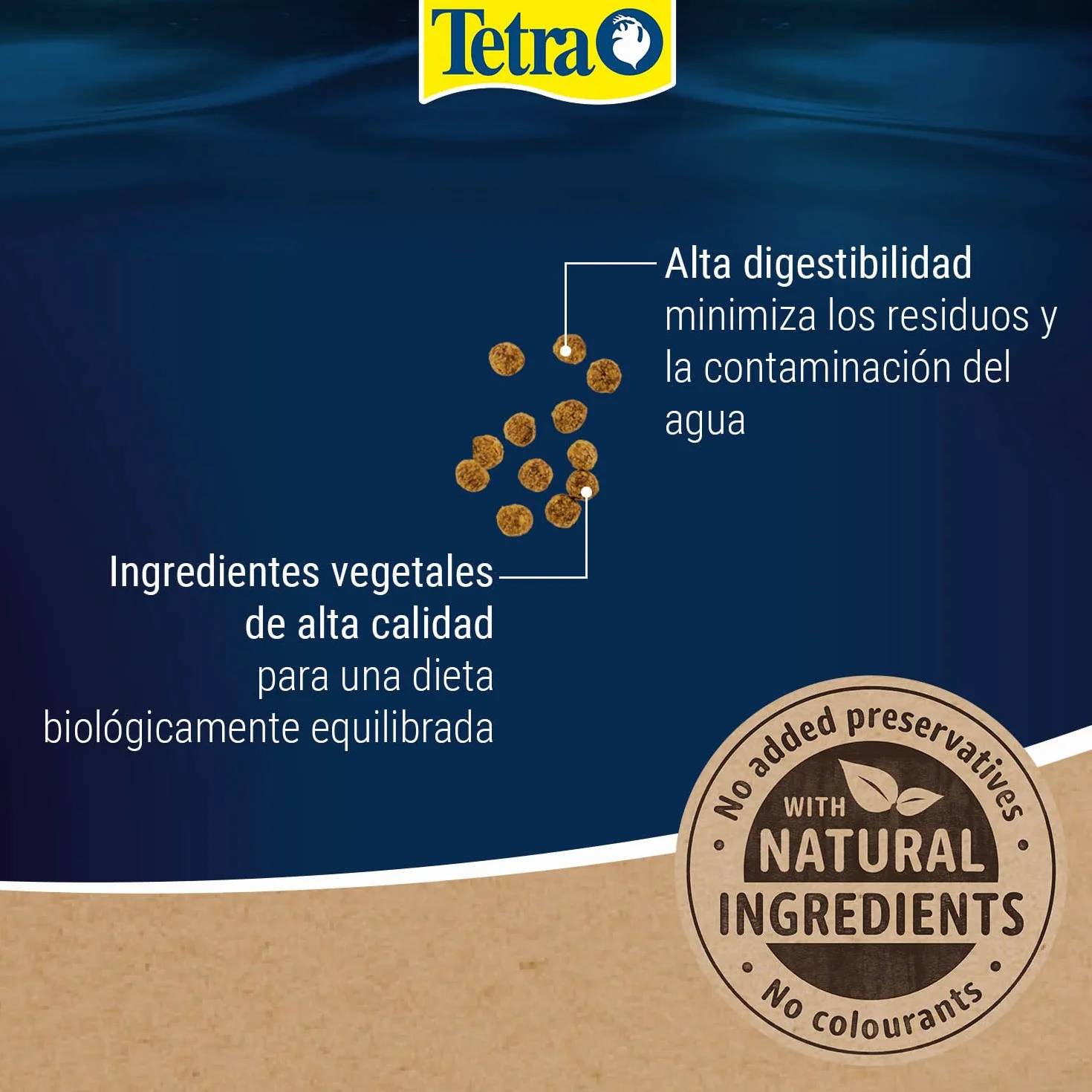 Tetra Goldfish Granules - Alimento granulado para carpines dorados y otros peces de agua fría, lata 500 ml
