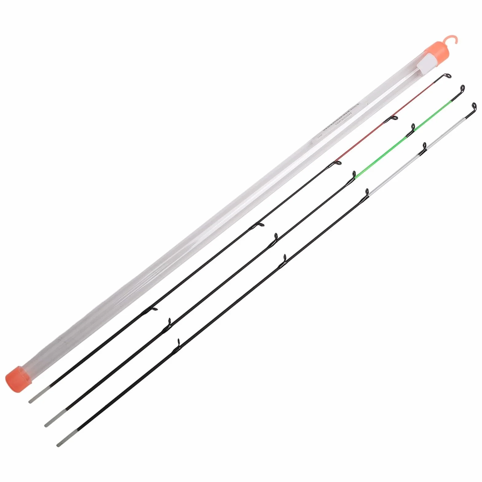 Puntas de repuesto de fibra de vidrio para pesca de carpa, secciones superiores extra duras de acción rápida, juego de puntas de carcaj