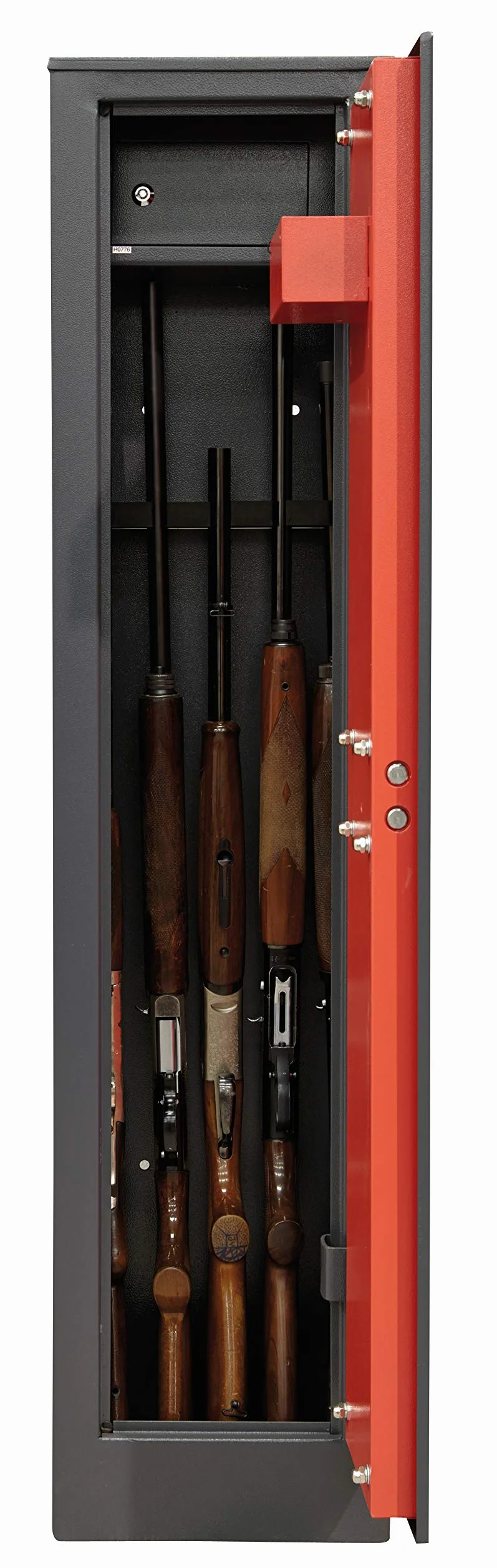 ARREGUI Braco ARM050 Armero de Acero para 5 Escopetas con Cajón Interior