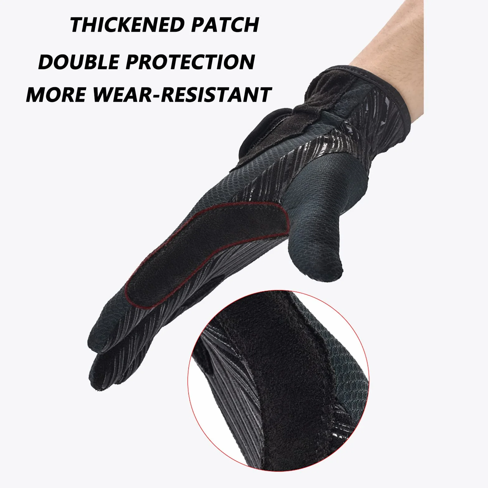 Guantes Profesionales para Equitación Transpirables con Capacidad Táctil para Pantallas