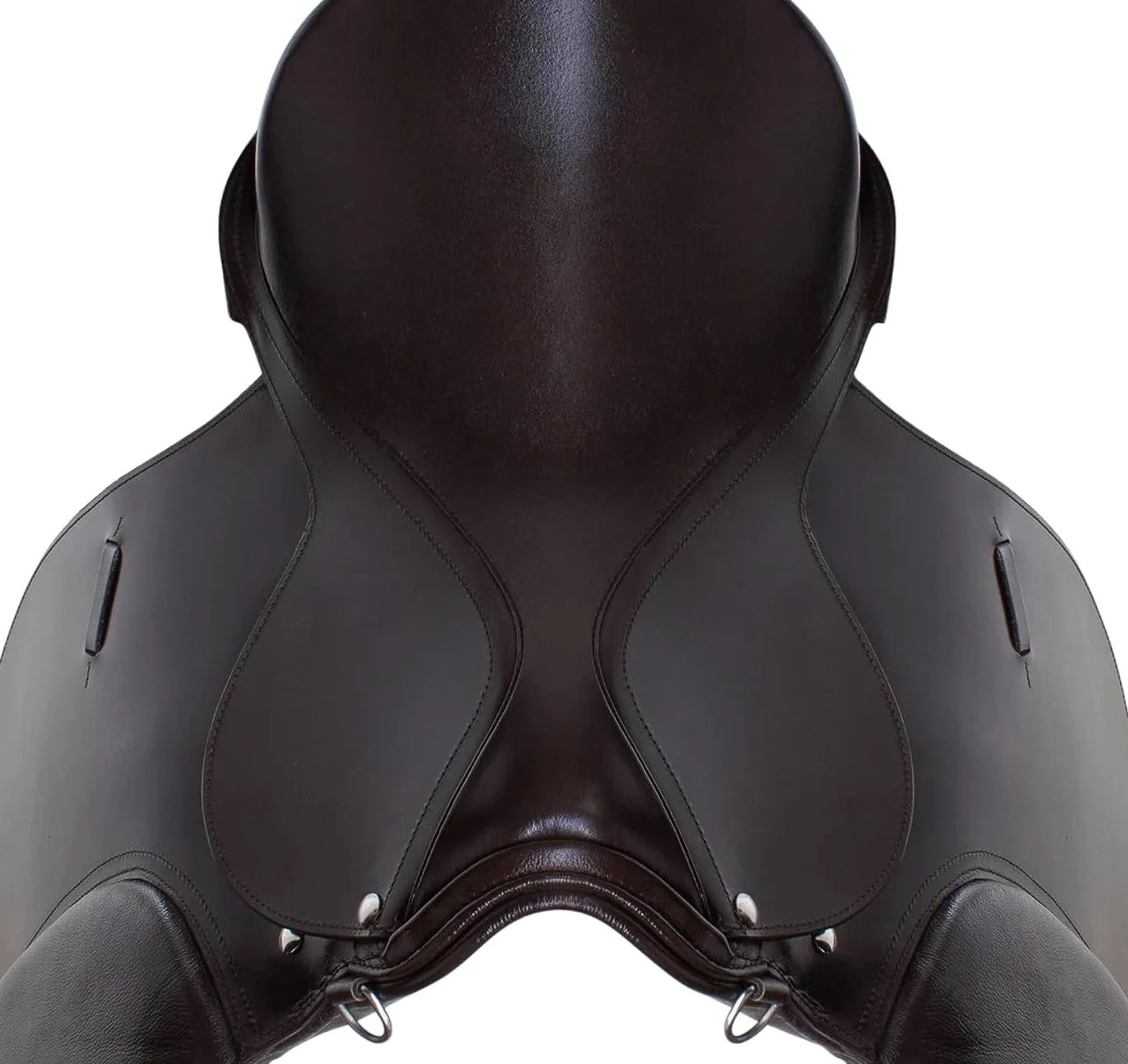 ST-008 - Kit de tachuelas de cuero para montar a caballo inglés, contorno de estribo de 12 a 18 pulgadas, color marrón