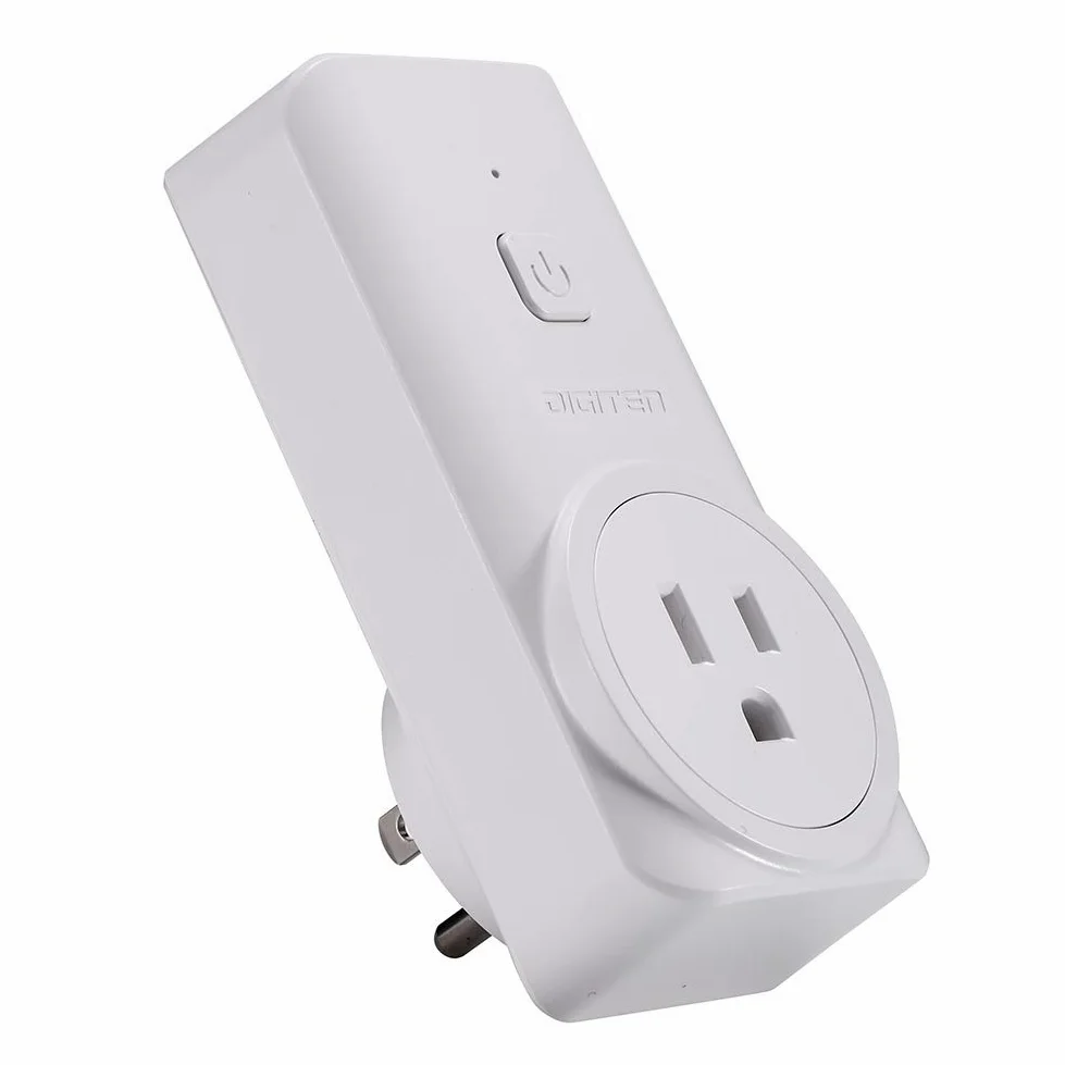 DIGITEN Toma de termostato inalámbrica (con 2 receptores), controlador de temperatura enchufable, controlador de temperatura de invernadero, enchufe de termostato de reptil, control remoto, sensor