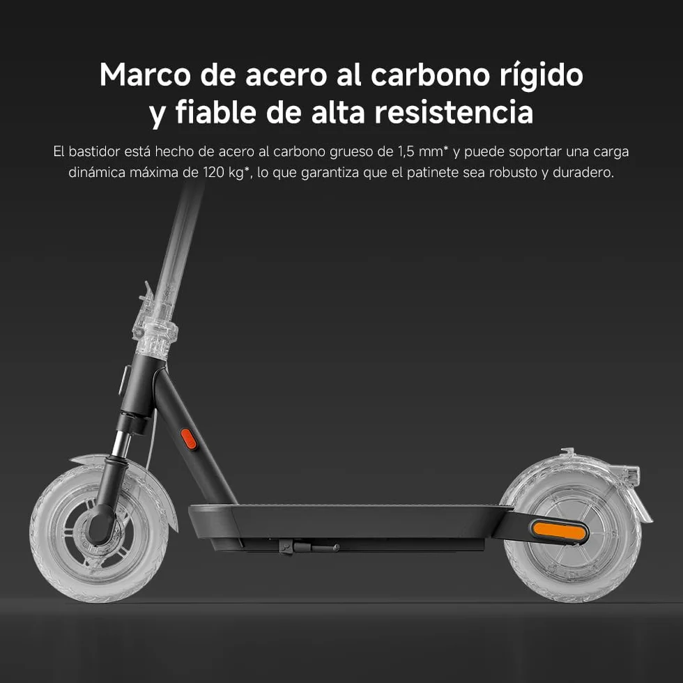 Xiaomi Scooter 5 Series ES Patinete Eléctrico Potencia Máxima 1000W Autonomía 20KM Ruedas 8,5" DGT