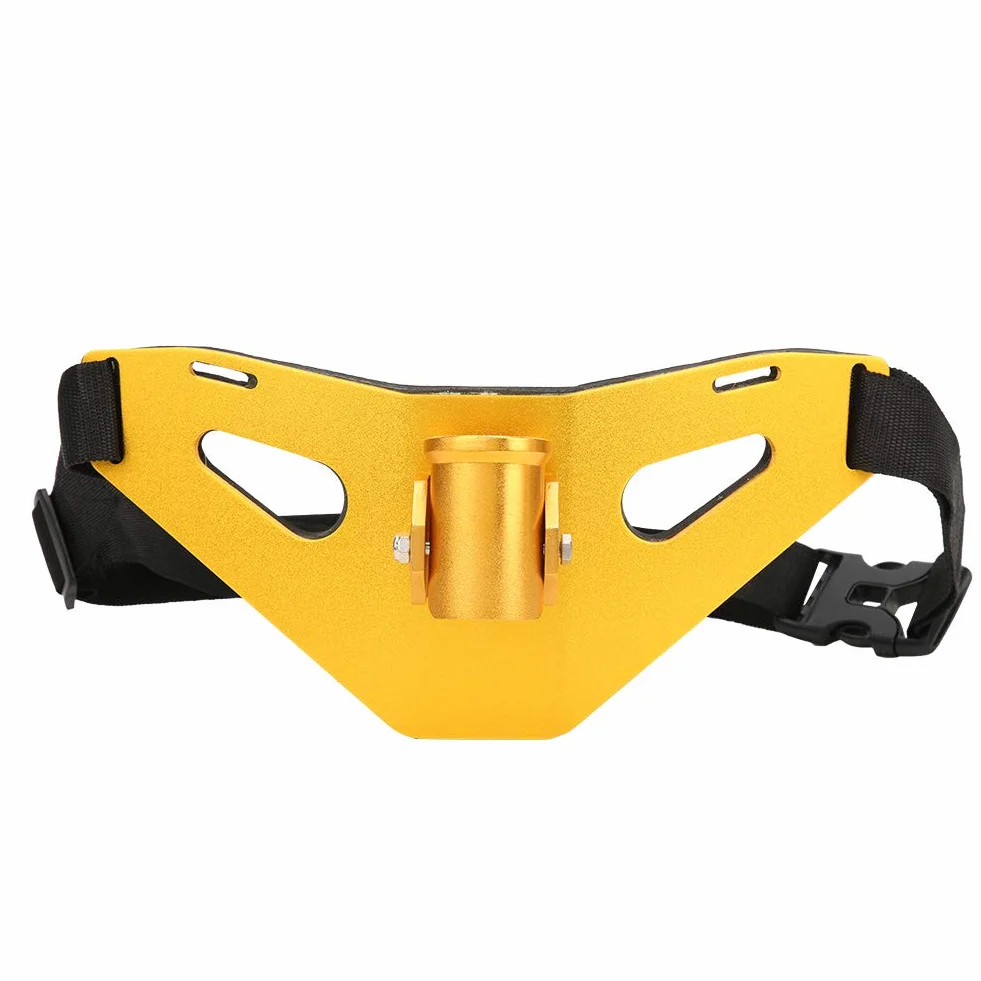 Cinturón de Lucha de Pesca Acolchado con Cardán, Ajustable, Revestimiento de Eva, Dorado