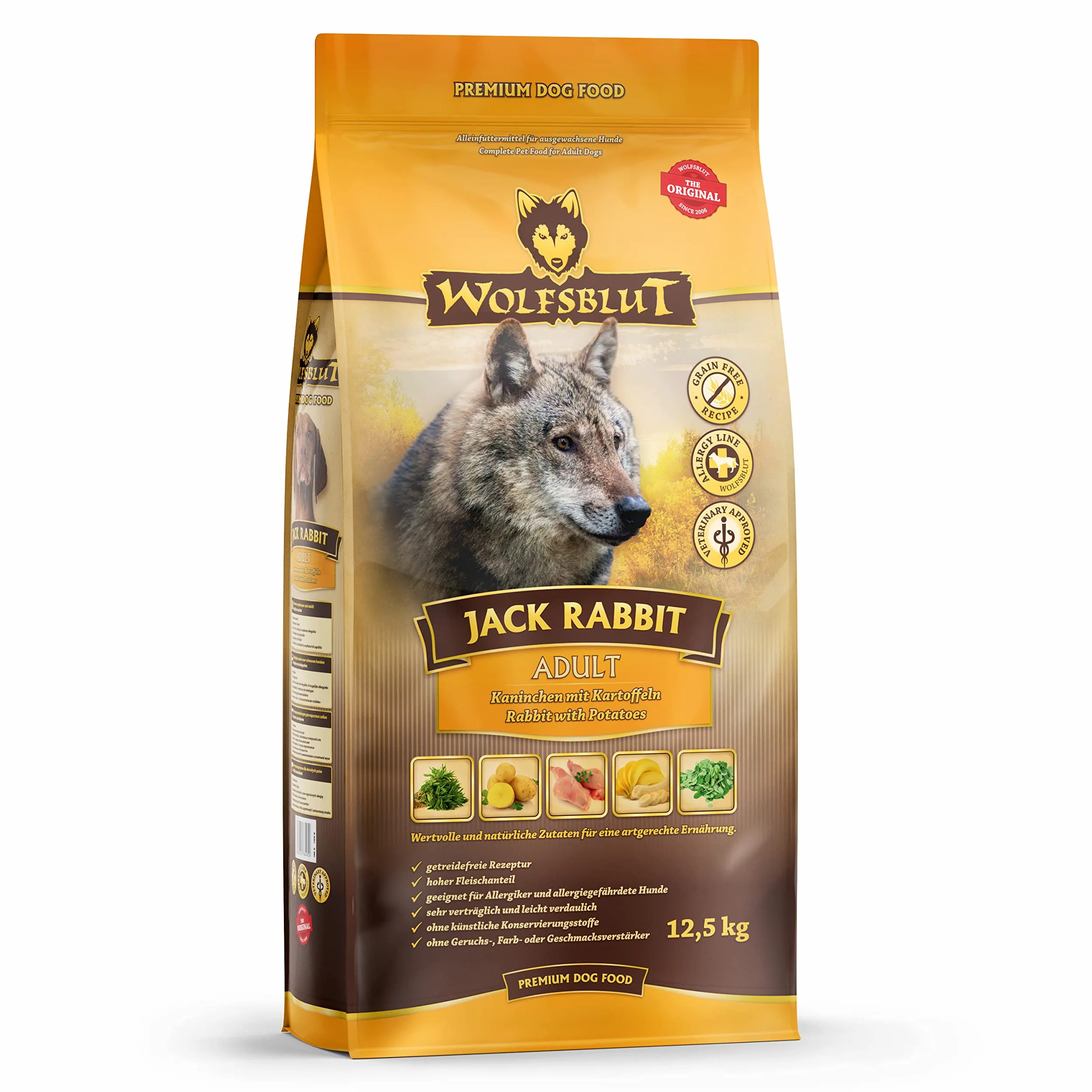 Wolfsblut Jack Rabbit Adult 12,5 Kg