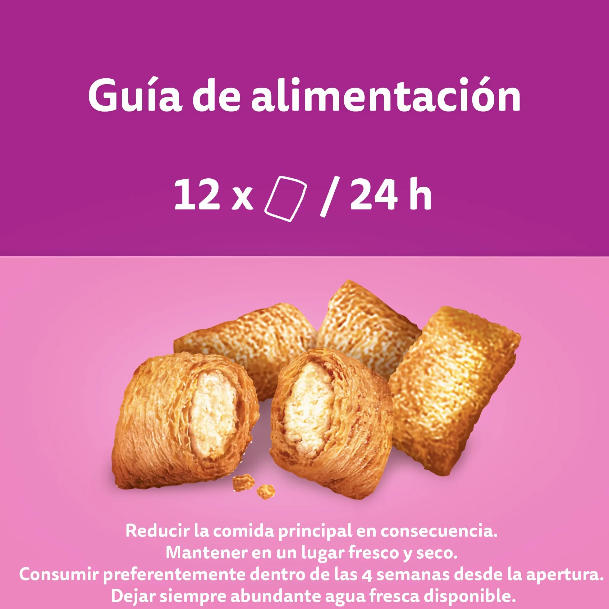 whiskas Snacks Anti-Hairball para Gatos, 50g (Pack de 6)