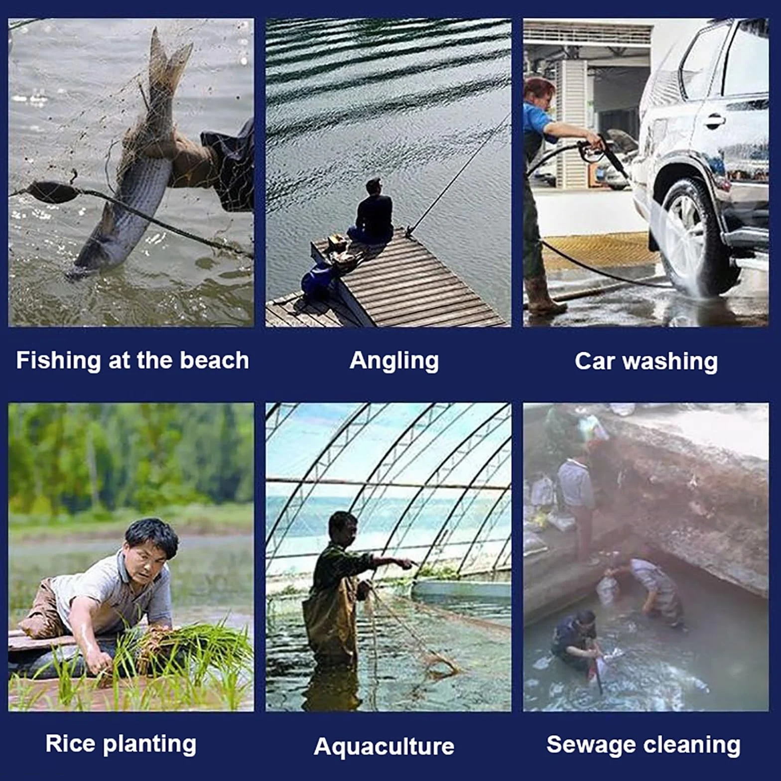 Vadeadores de Pesca Impermeables para Hombres, Pantalones de Vadeo hasta la Cintura con Botas Transpirables, D-42