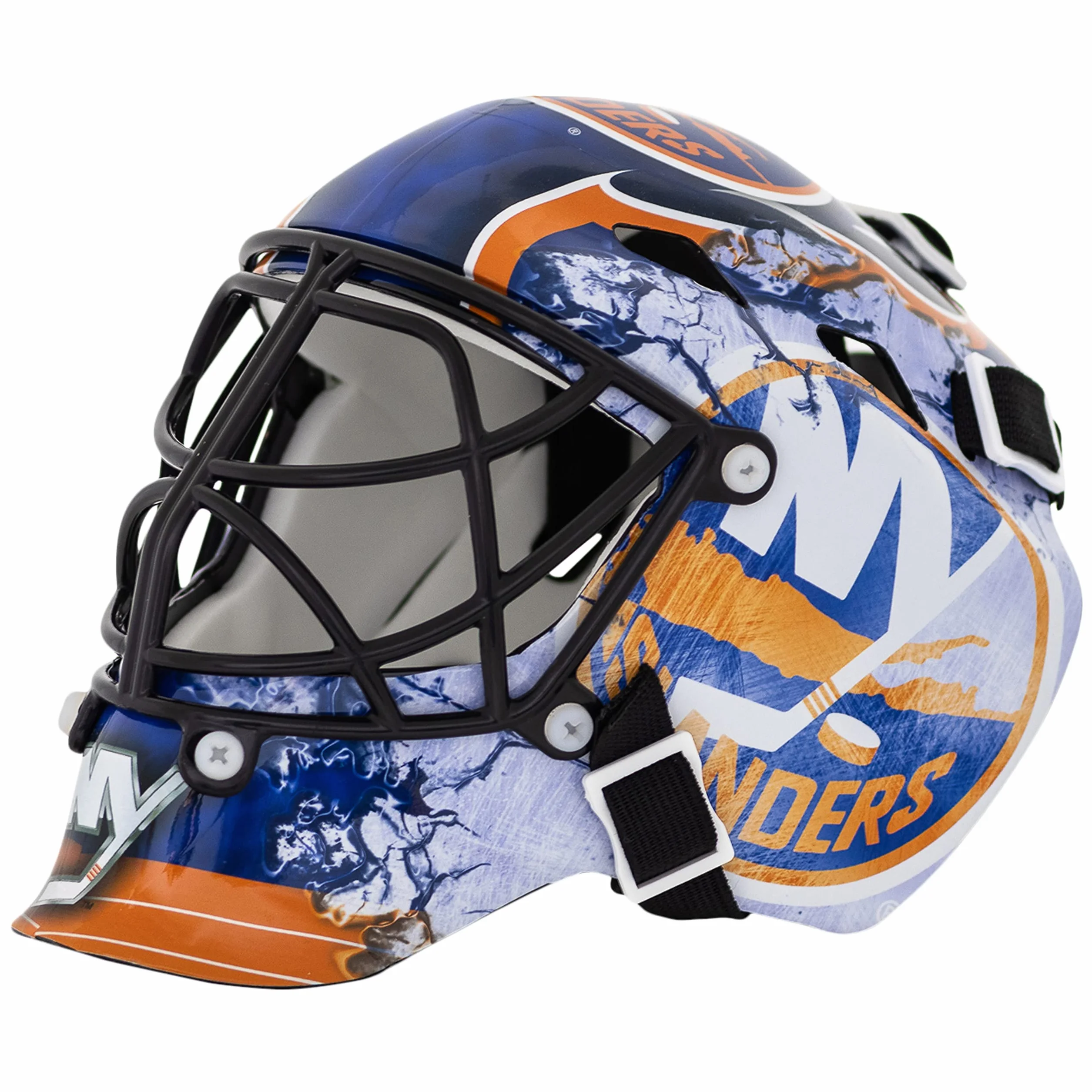 Franklin Sports Máscara de Portero NHL Logo Pequeña