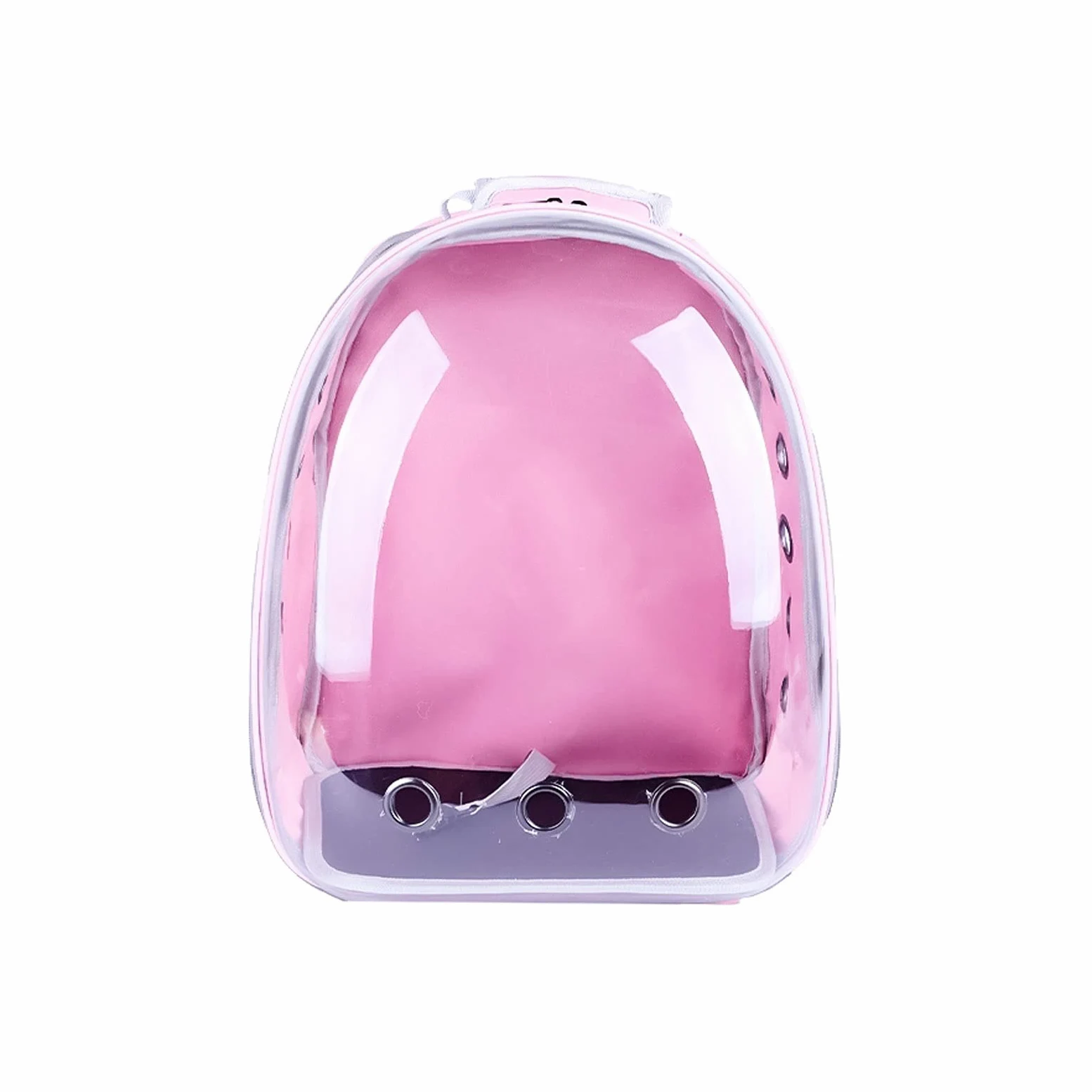 Jaula Para Pájaros Birdcage Viaje Mochila con marco de postura Pájaro portátil Birdcage Cubierta de pájaro transportador de aves ventilado transparente Birdcage Frame Jaulas De Pájaros Para Periquitos