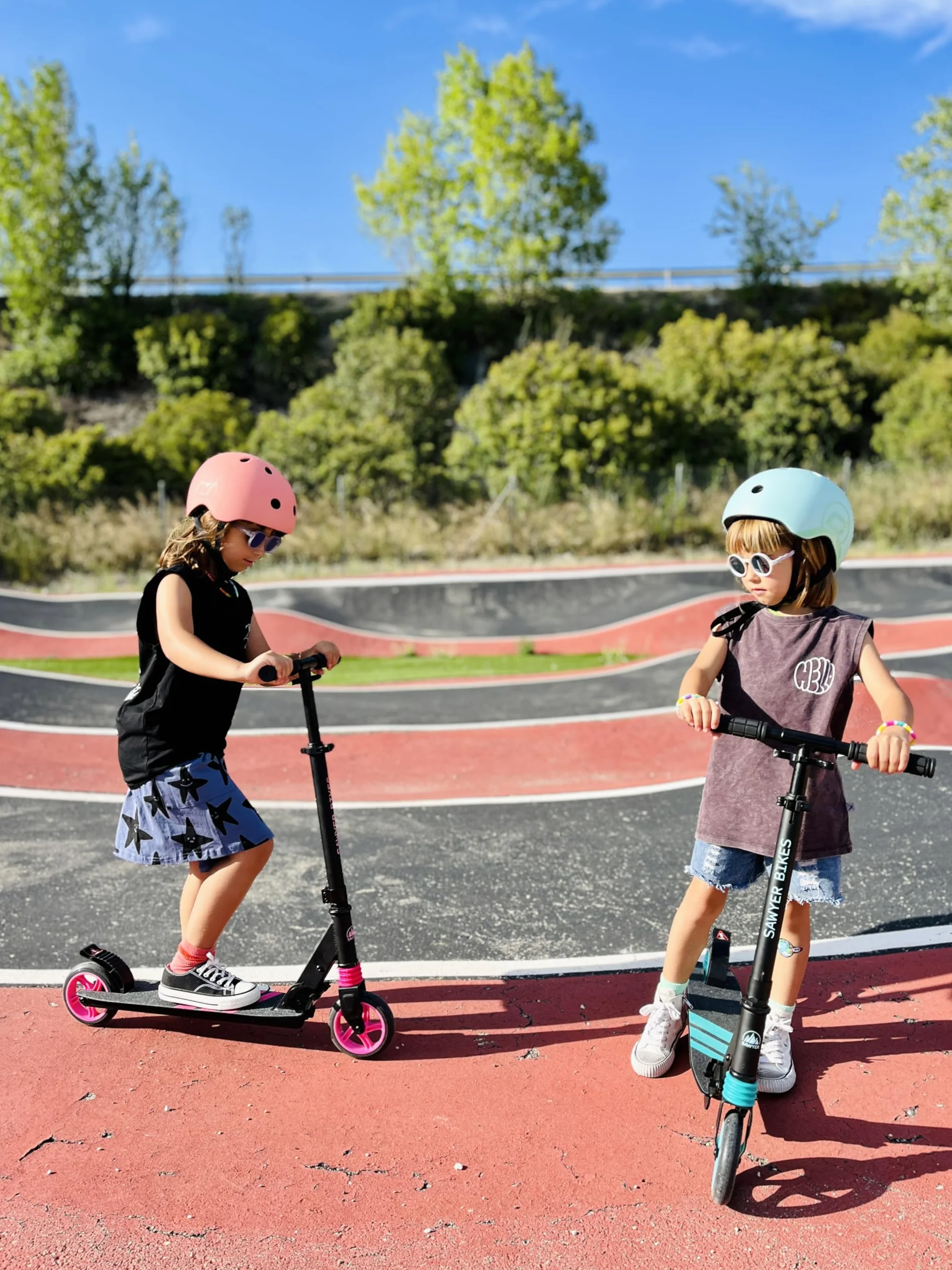 Sawyer Bikes Patinete Ajustable y Plegable Niños 6 a 12 Años