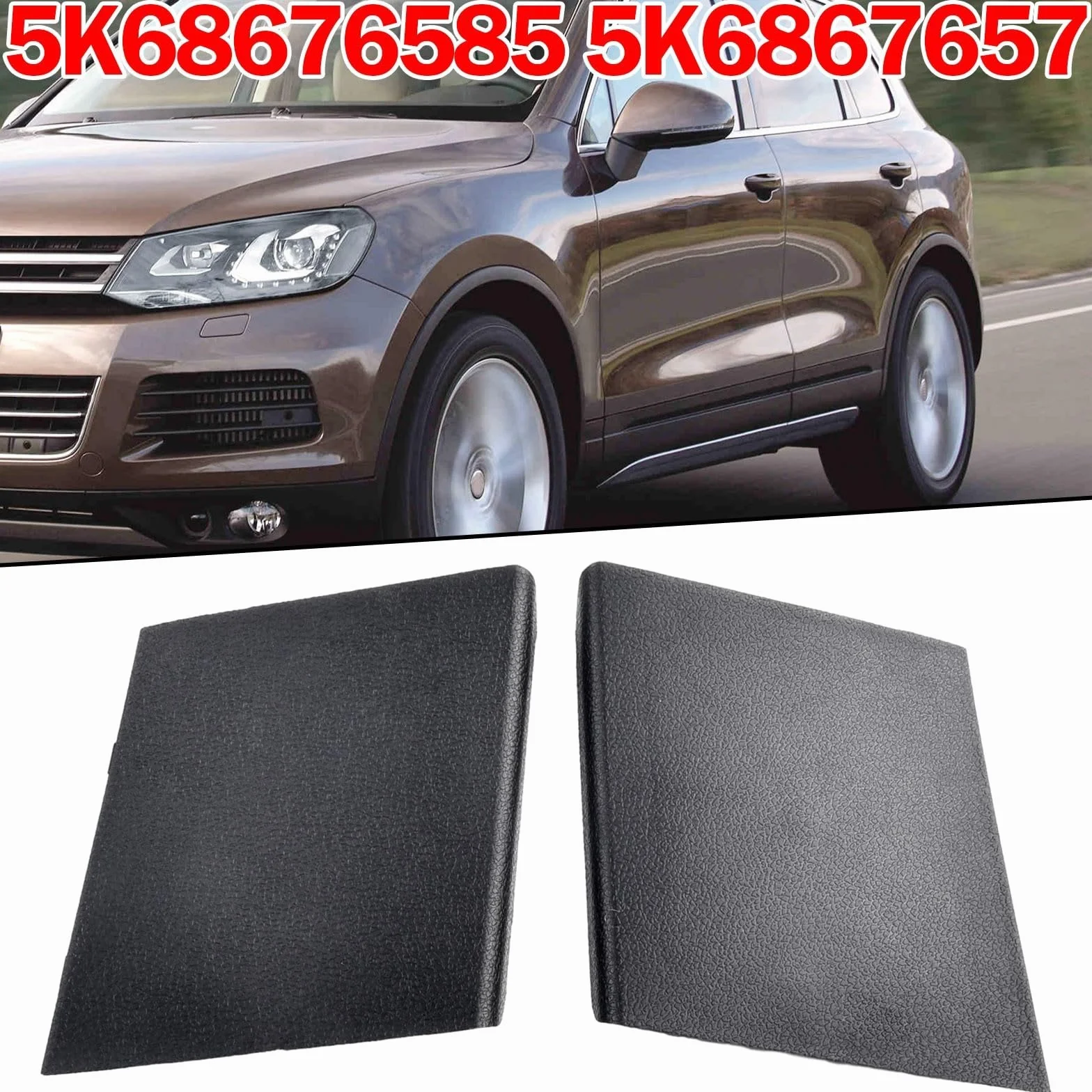 Cubierta de inspección de portón trasero Golf MK6 5K6867657 82V repuesto maletero