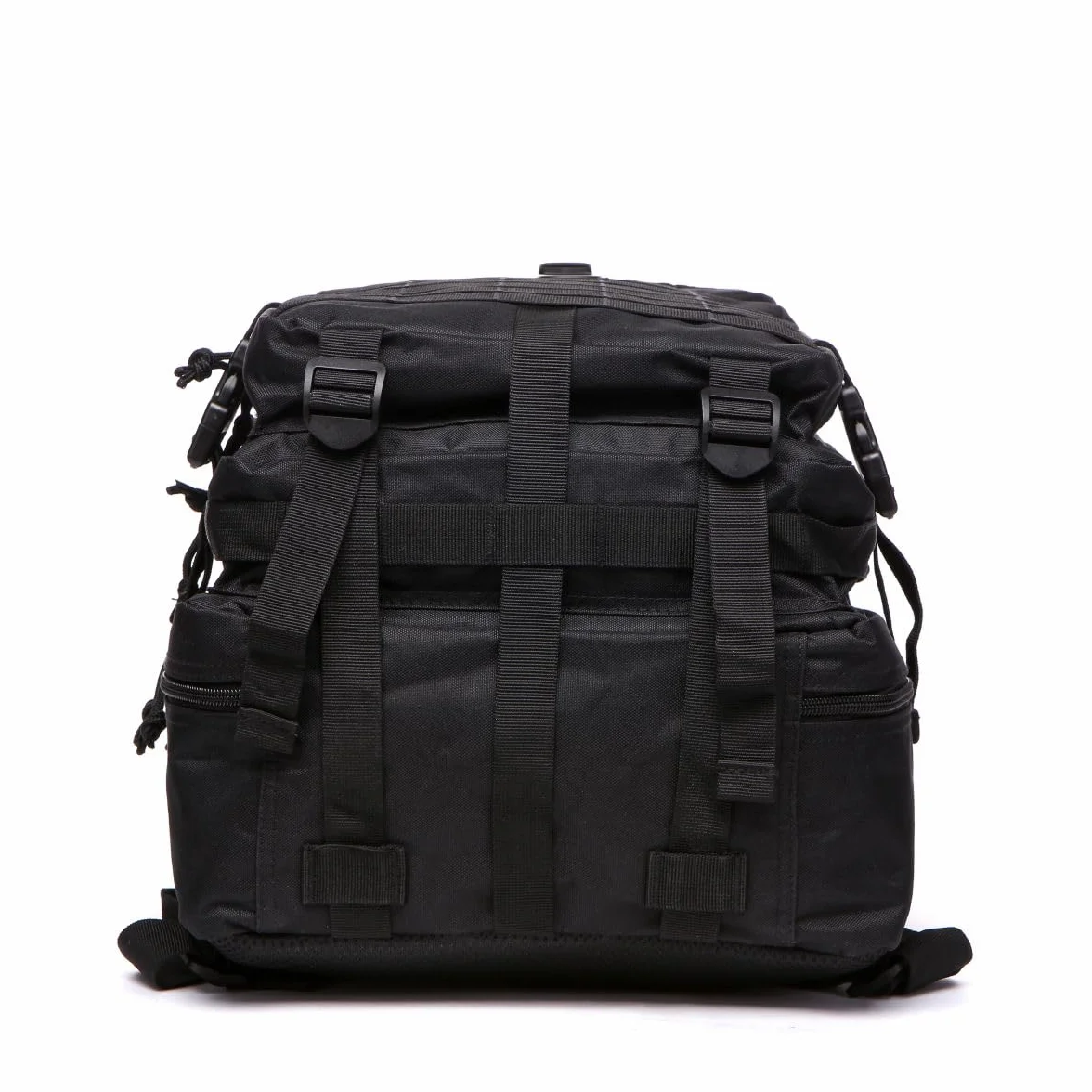 Mochila Tática 50 Litros con Sistema Molle Impermeable Militar para Emergencias Caza Senderismo Acampada (Negro)