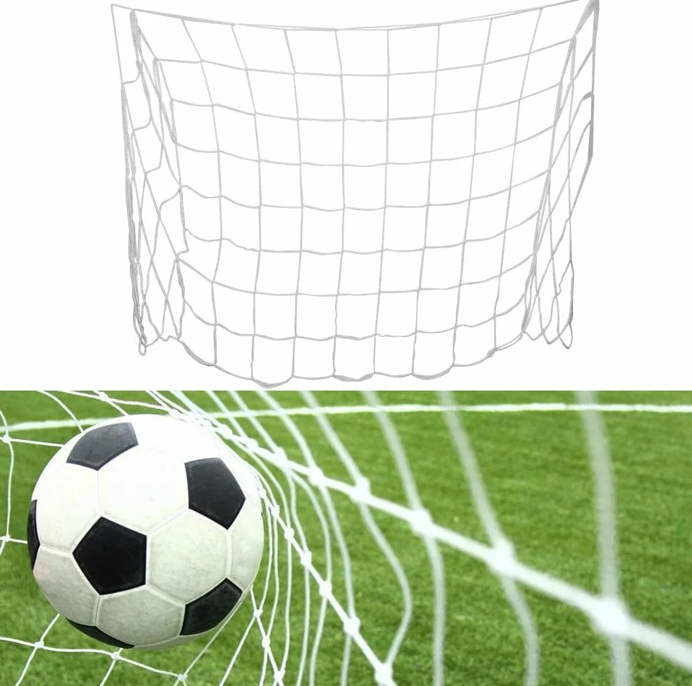 Red de Portería de Fútbol 3,6 x 1,8 m Fibra de Polipropileno para Patio Trasero Escuela Club