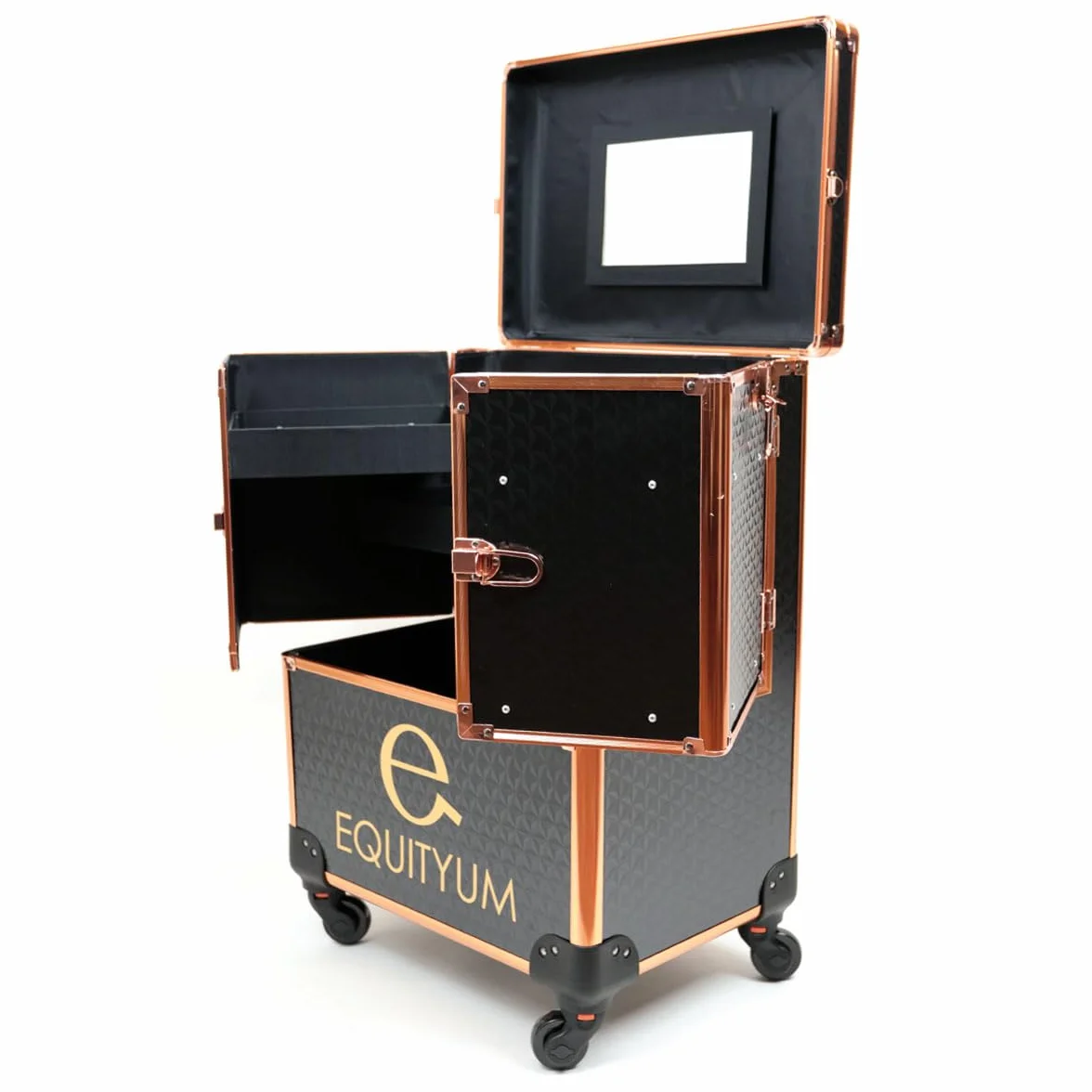 Baúl Shiny Plus con ruedas, elegancia y practicidad en los baúles de equitación, diseño italiano para caballeros y amazonas, soluciones innovadoras de almacenamiento y transporte
