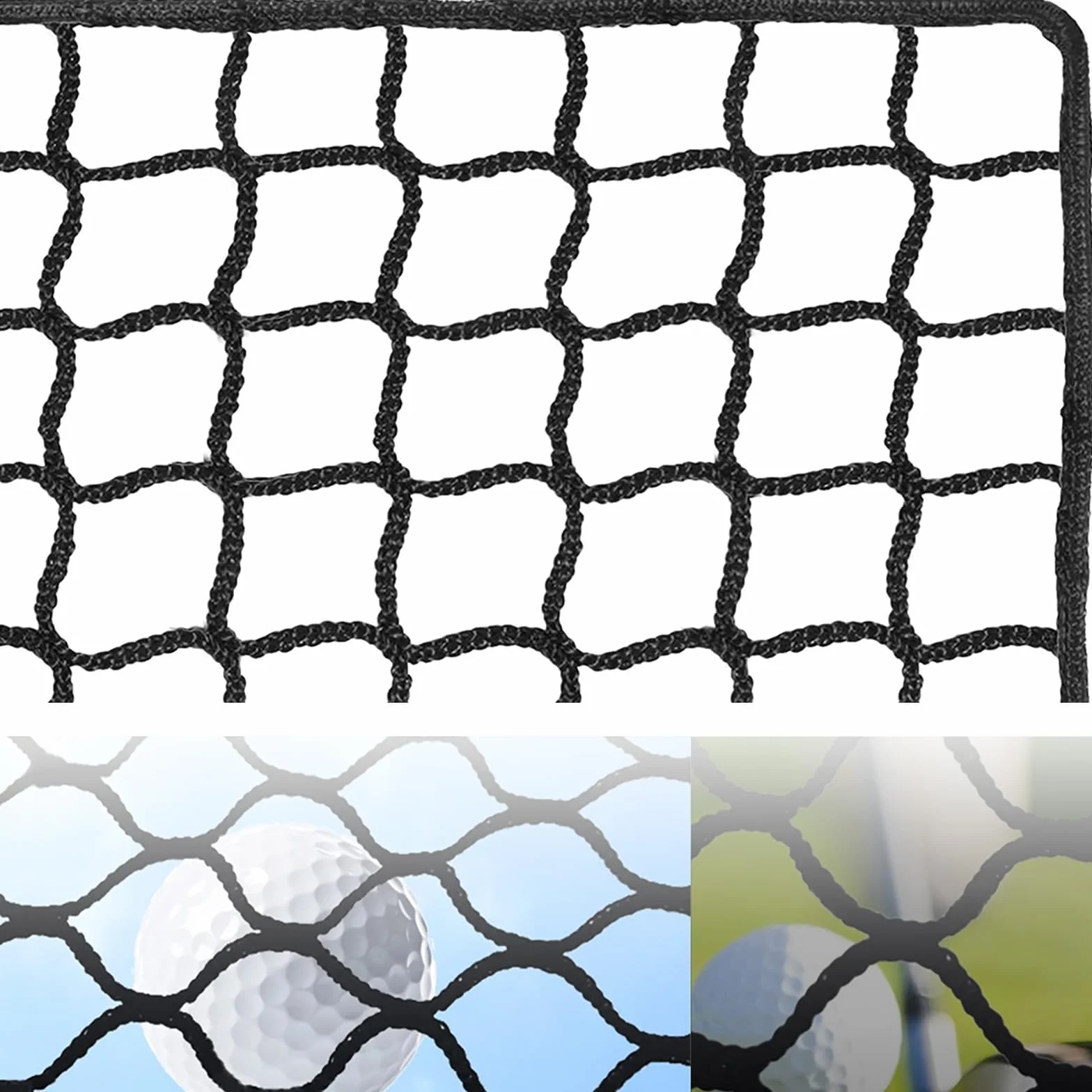 Red de Barrera 4x5m Malla 5x5cm para Prácticas Deportivas Fútbol Béisbol