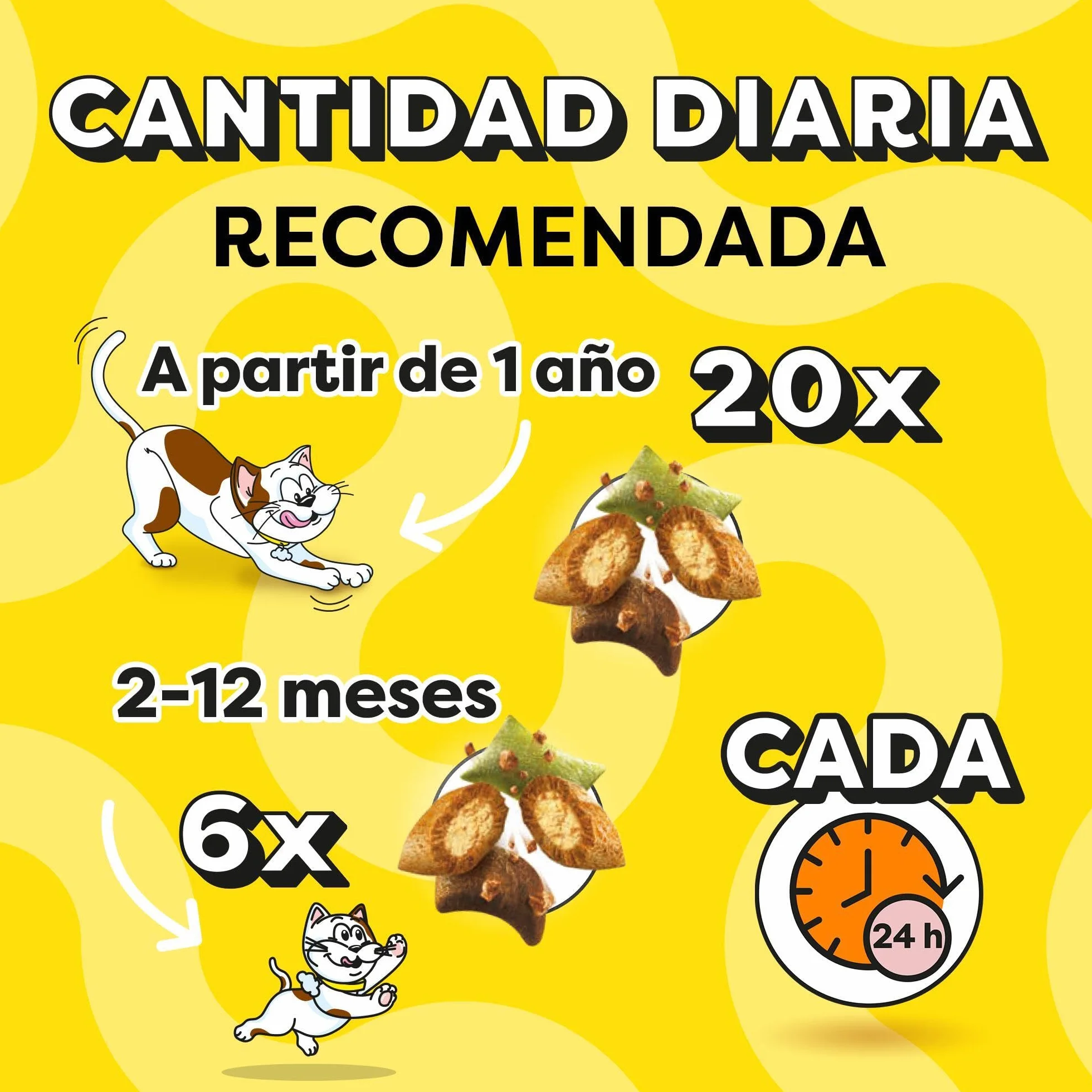 Catisfactions Premios para Gatos Sabor Aves a la Brasa 6x55g