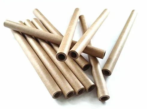 9 tubos de cartón de 13 x 180 mm, marrón, paralelo, muy sólidos, tubos de cartón, tubos de papel, cardboard tubes, hotel de insectos, casquillos de nido, virolas de cría, abejas silvestres, para