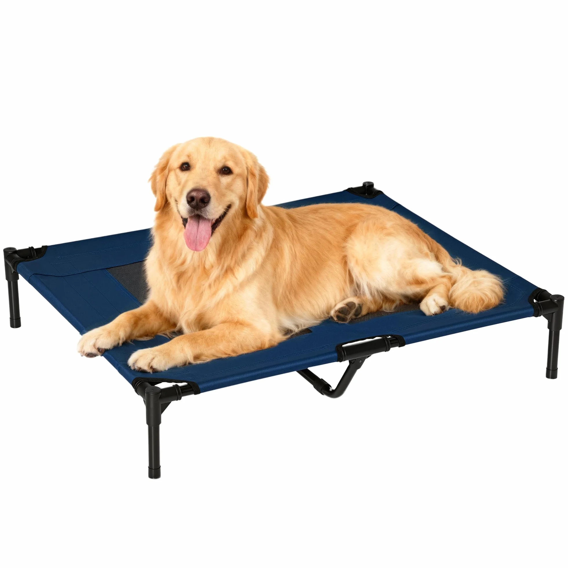 PawHut Cama para Mascotas Perros Gatos Desmontable Portatil Camping al Aire Libre Resistente al Agua