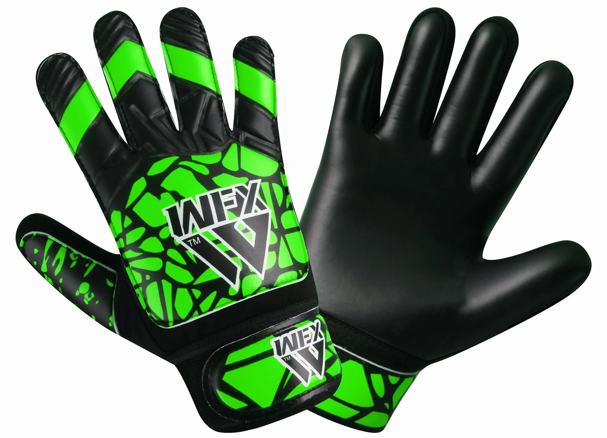 WFX Guantes de portero fútbol niños jóvenes doble soporte muñeca protección palma