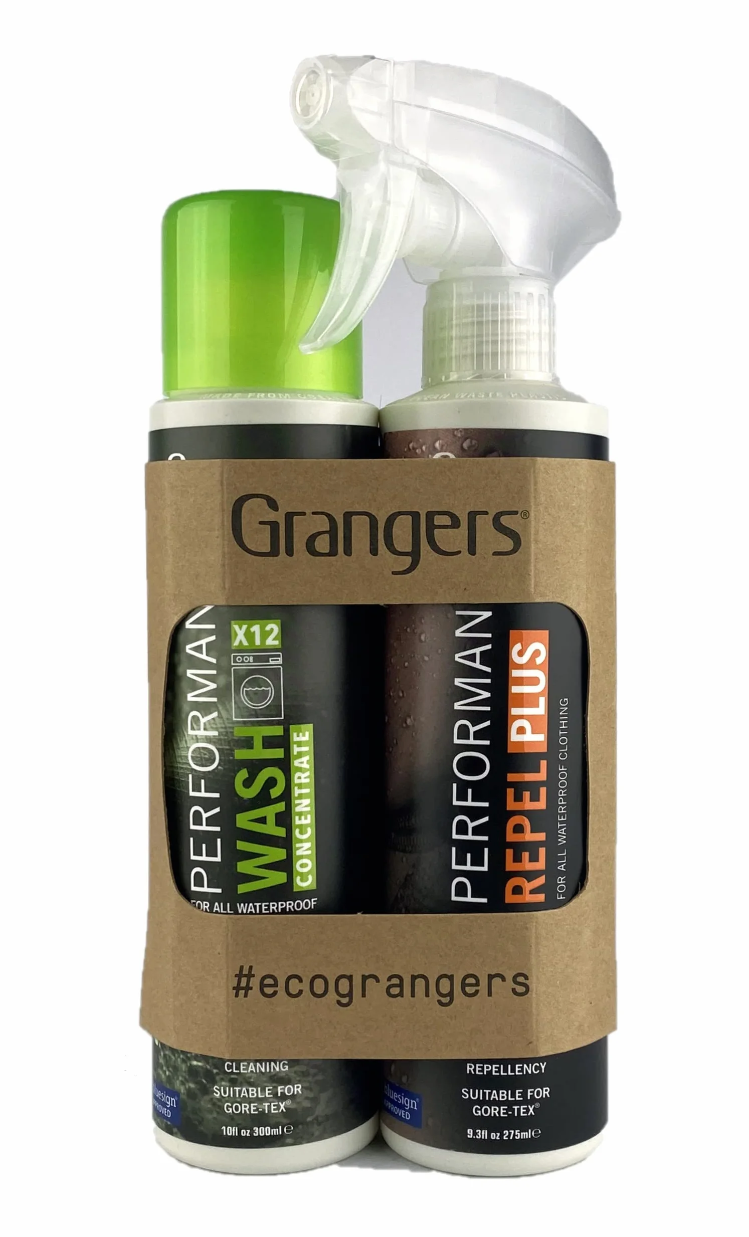 Grangers Eco Twin Pack Performance Wash Performance Repel Plus 300 ml 275 ml