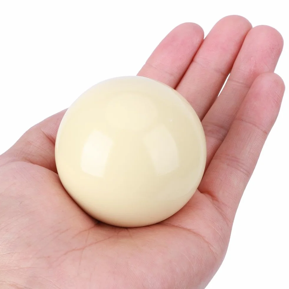 Bolas de billar blancas 5,72 cm - Pack de 2