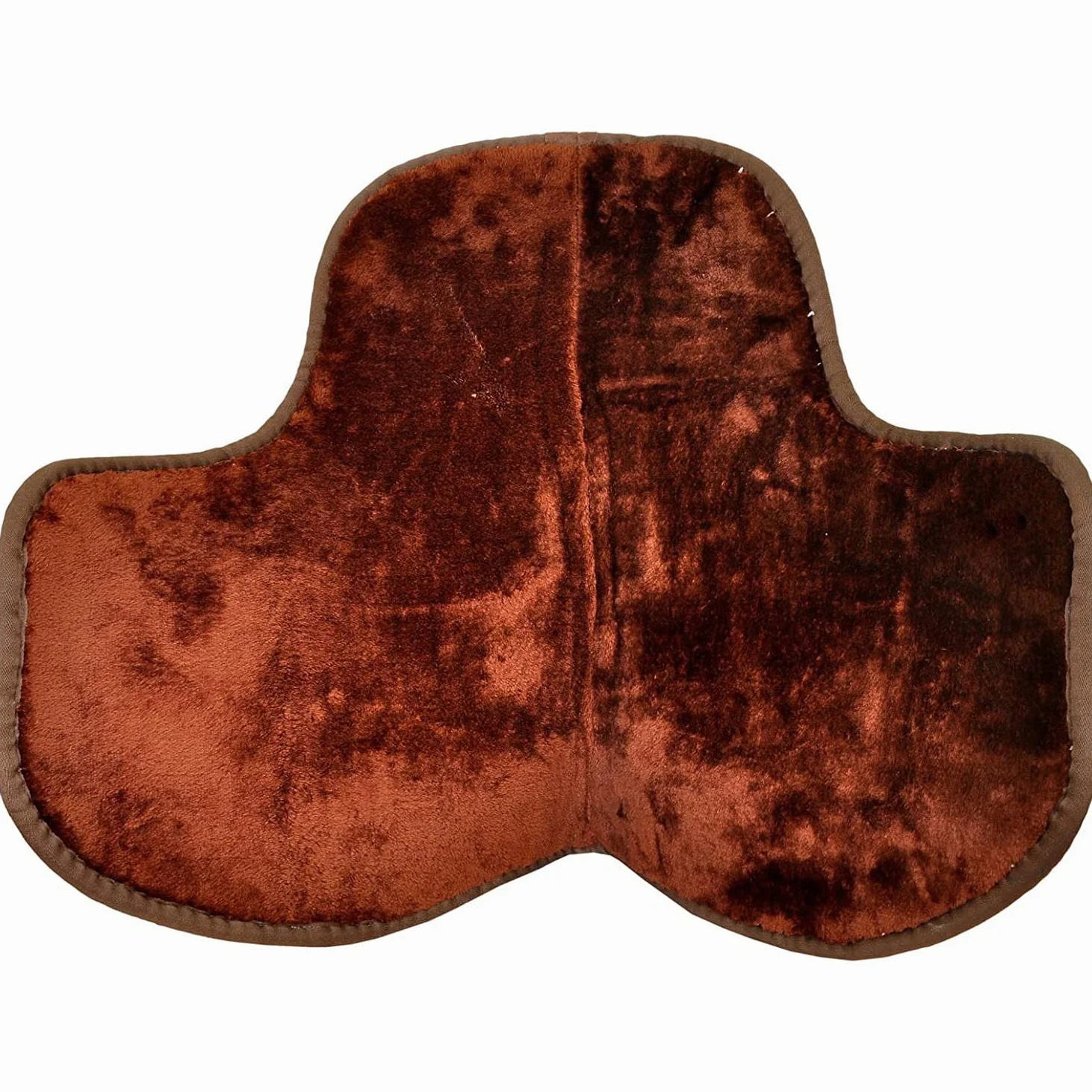 Juego de tachuelas sintéticas multiusos para montar de caballo inglés sin árboles, color beige