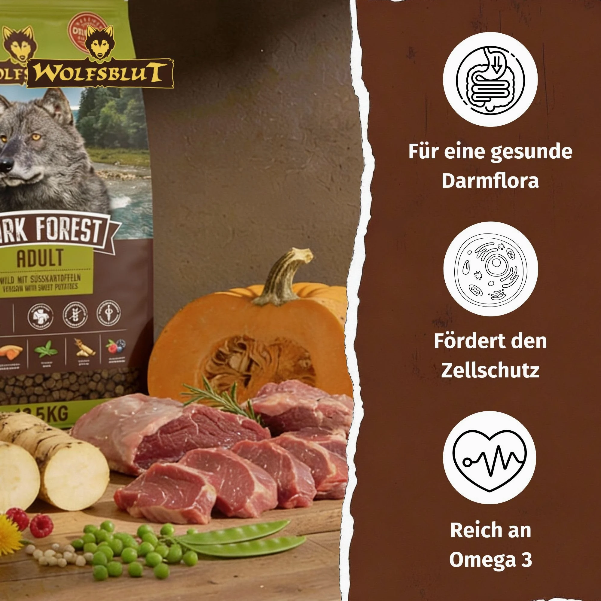 Wolfsblut Dark Forest Adult 12.5 Kg