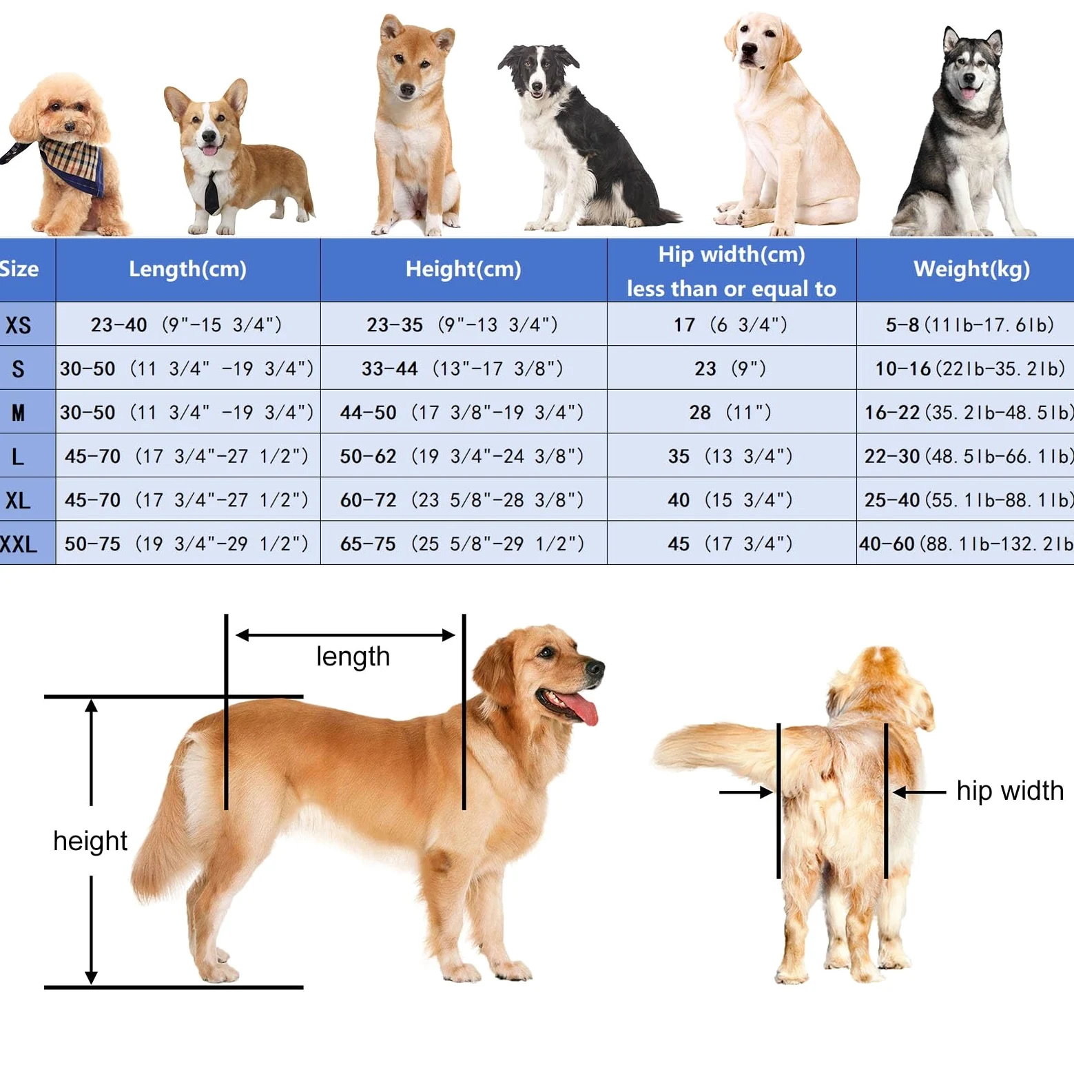 Silla de ruedas para perros de 4 ruedas, silla de ruedas ajustable de apoyo completo para perros discapacitados, se puede convertir en 2 ruedas, rodillera para patas traseras, adecuada para