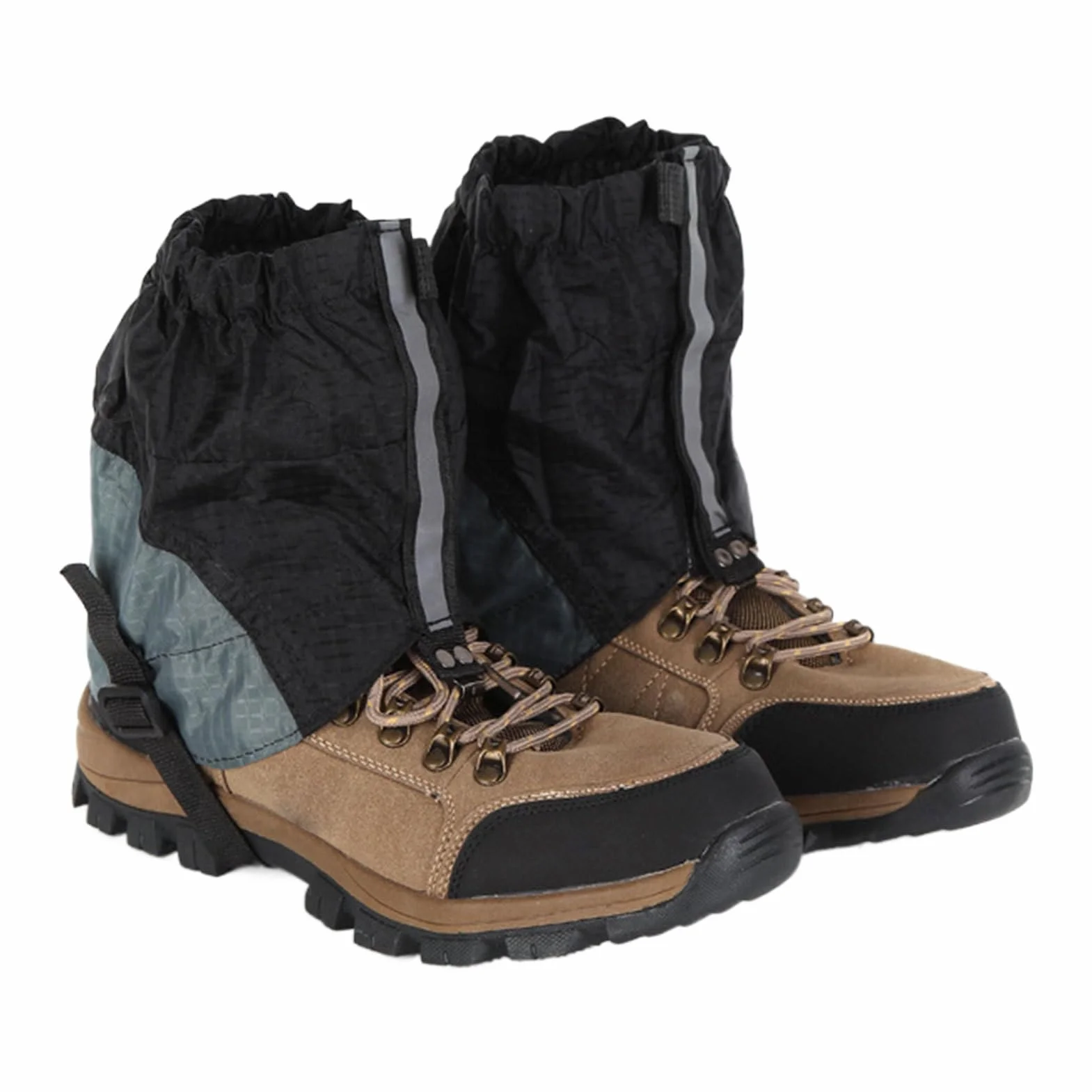 Polainas para Zapatos Senderismo Montaña Transpirables Ajustables Trekking Escalada Nieve