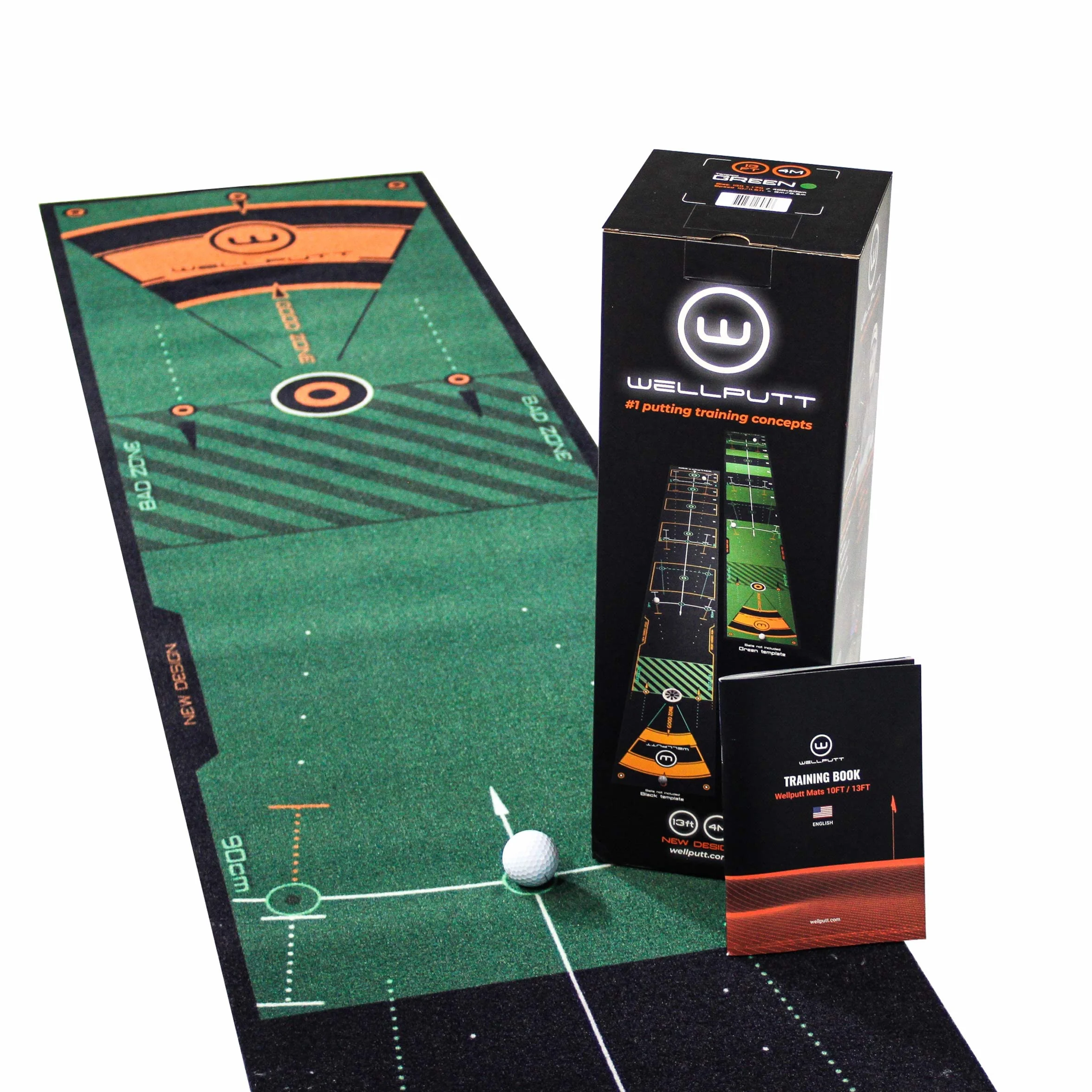 WellPutt Golf Alfombrilla de entrenamiento 33 m
