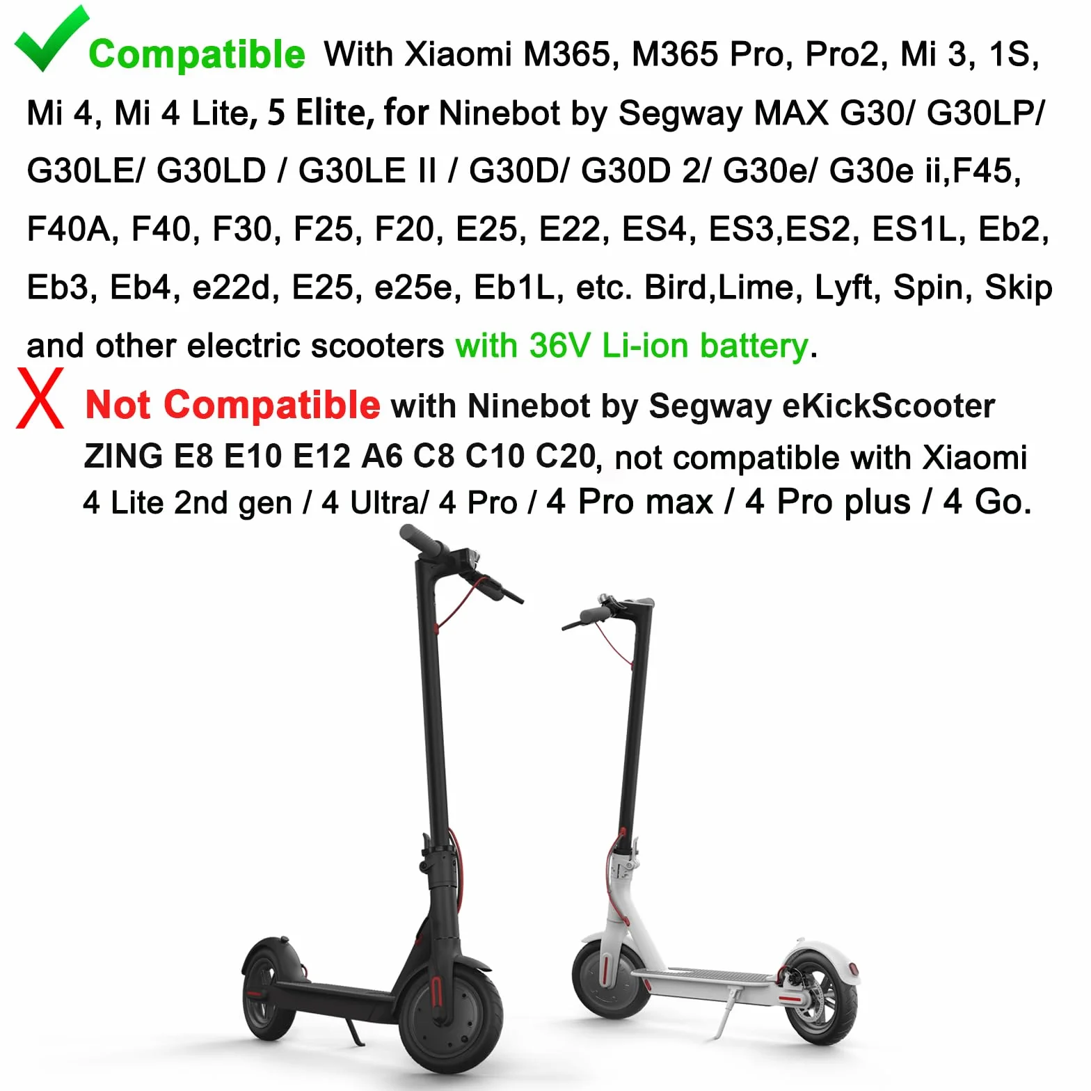 Cargador Patinete 42V 2A para Xiaomi M365 Pro Pro 2 1S Ninebot F40 F30 F20 ES1 ES2 ES4 ES3 E22E Batería 36V
