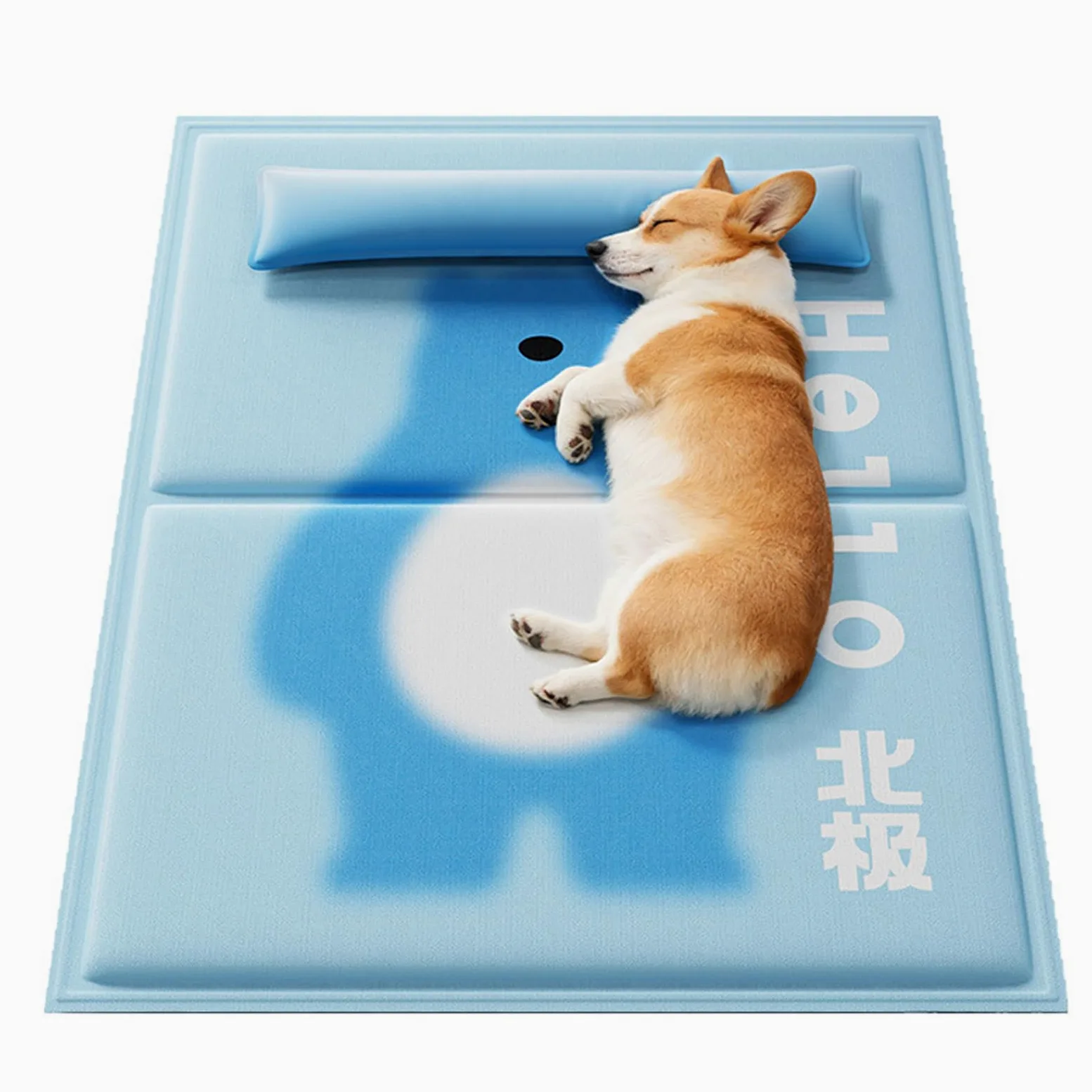 Alfombrilla refrescante para mascotas, transpirable, lavable, para verano, para perros y gatos, manta fresca para jaula y cama, alfombrilla grande para perros