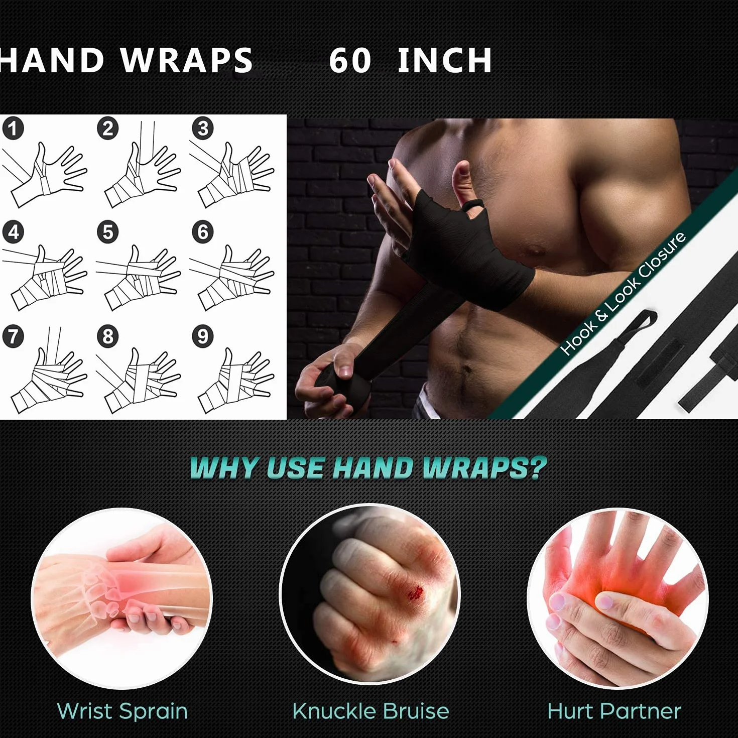 Saco de Boxeo Resistente sin Relleno, Bolsa de Punching Colgante con Vendas, Gancho y Cadena para Adultos y Niños