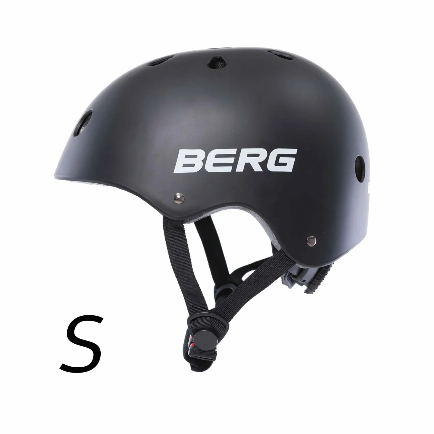 BERG Casque Enfant S Negro 48-52 cm ajustable