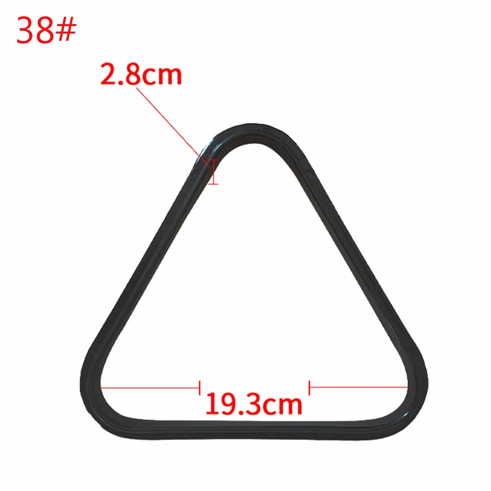 Colgante Marco Triangular para Billar, Estante Soporte Mesa de Billar
