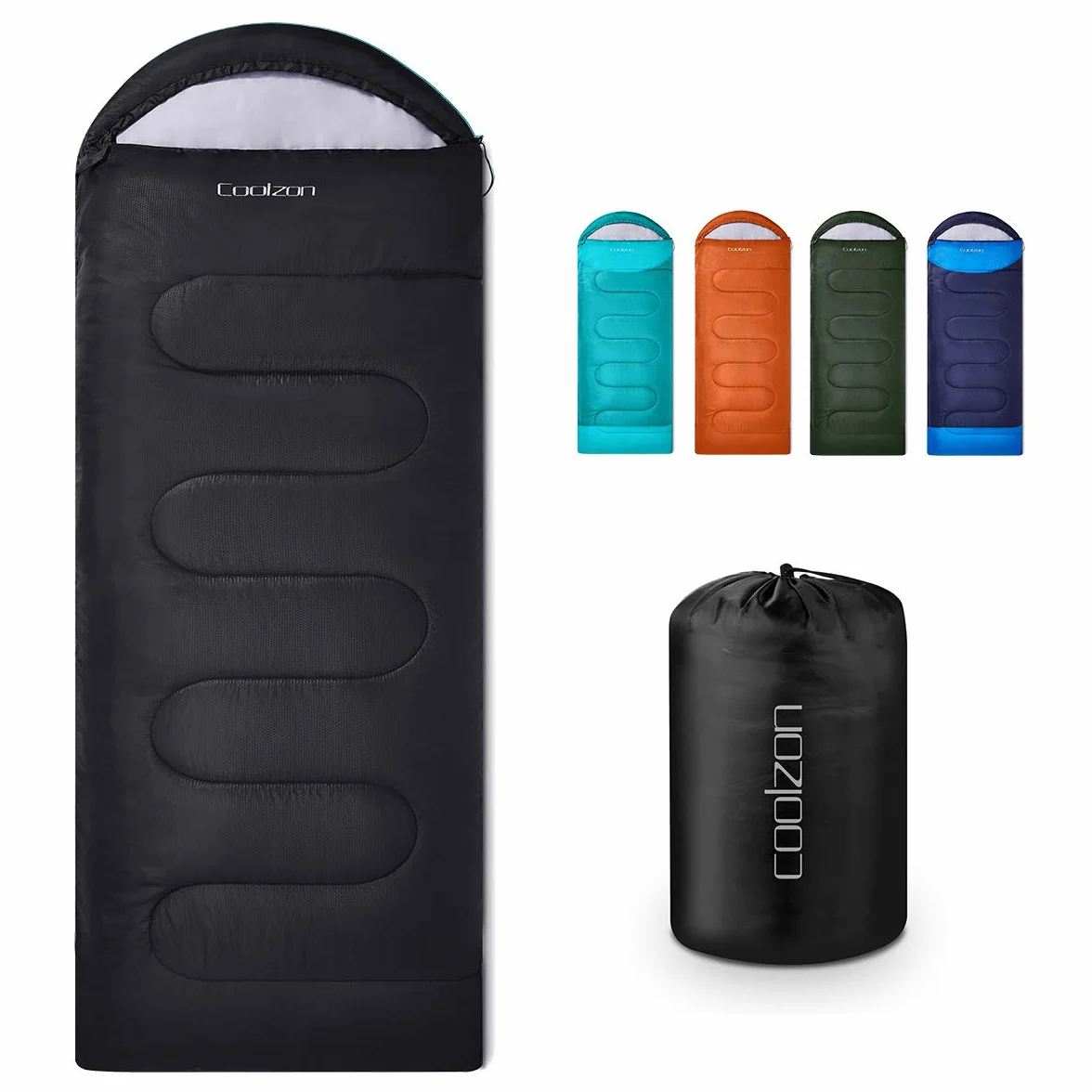 Saco de Dormir Adulto Impermeable Ultraligero para 3-4 Estaciones Acampada Senderismo