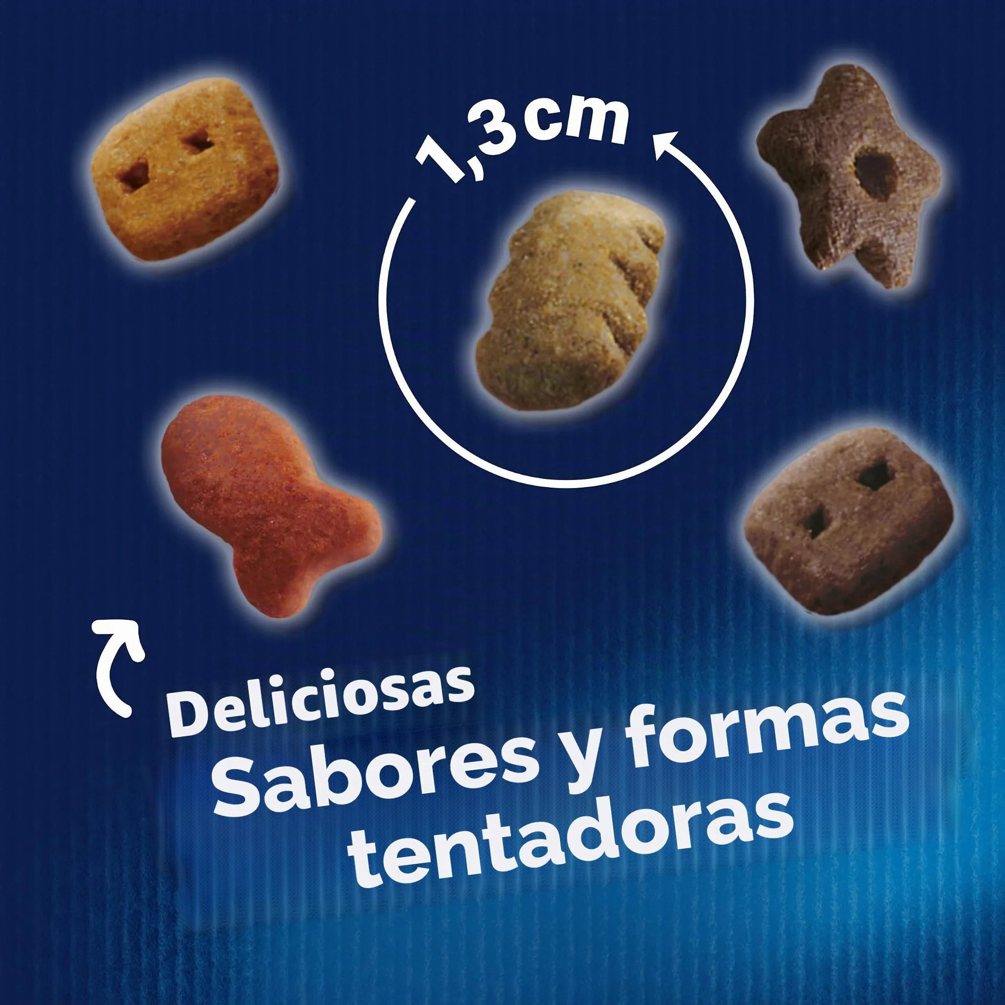 Felix Golosinas para Gatos Knabber Mix, Pack de 8 (8 Paquetes de 60 g)