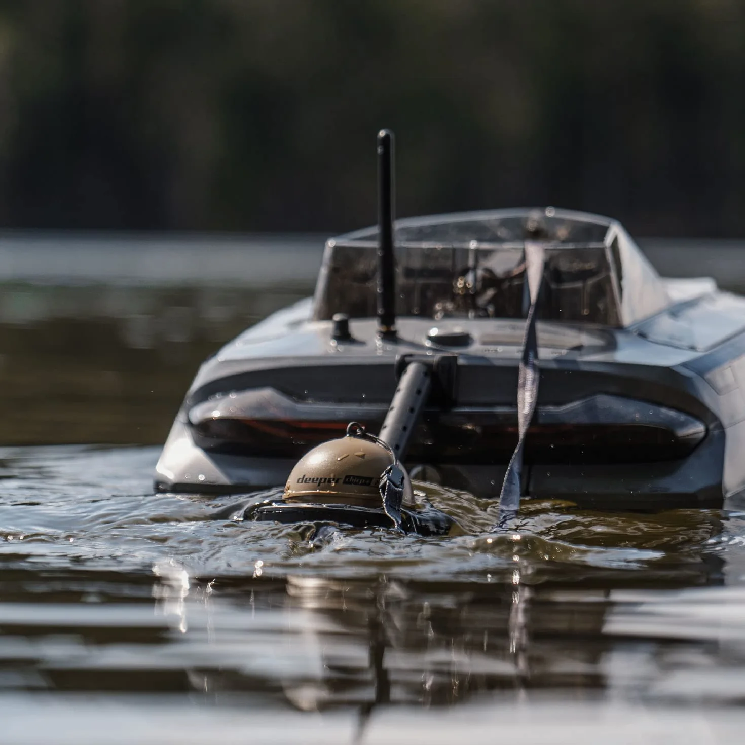 Soporte de Sonar Deeper para Barcos Radiocontrolados, Accesorios de Pesca