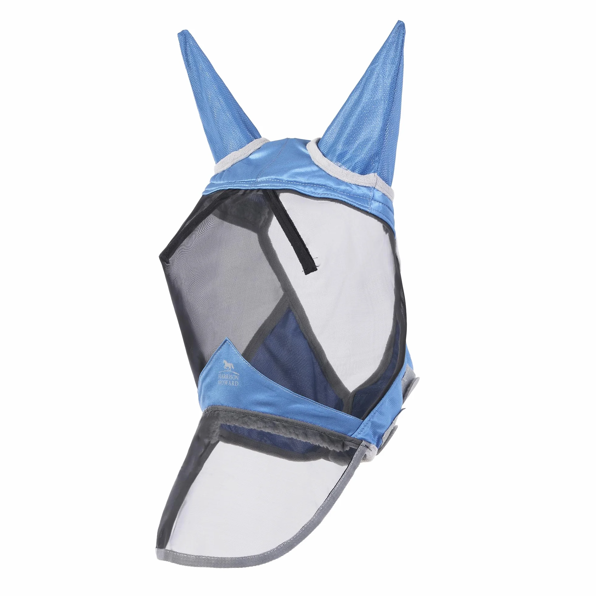 Harrison Howard CareMaster Pro Luminous Anti-Moscas Máscara Protección con Orejas y Nariz BLU Navy M