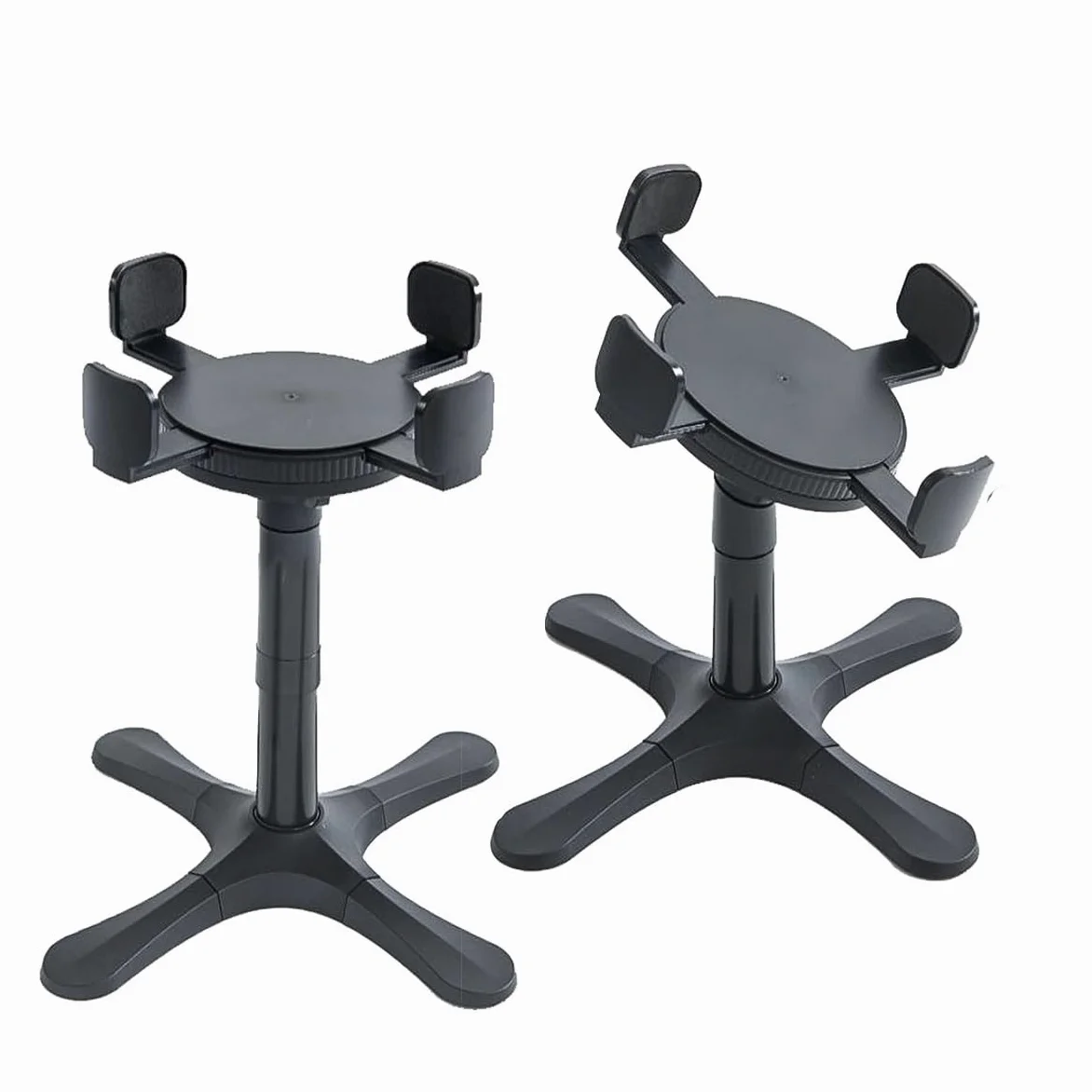 ALILEWAY - Paquete de 2 soportes elevados para cuencos para perros, ancho ajustable en altura, soportes elevados para cuencos para perros, cuencos de alimentación para mooost, almohadillas